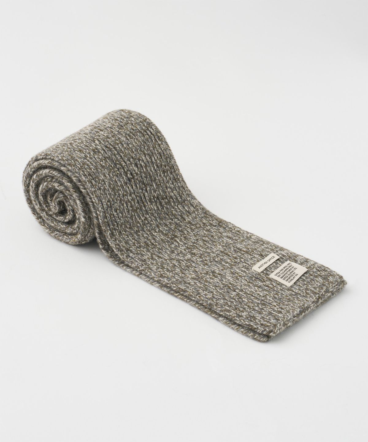 어나더 오피스(ANOTHER OFFICE) Layer Twill Muffler (Moss Stone)