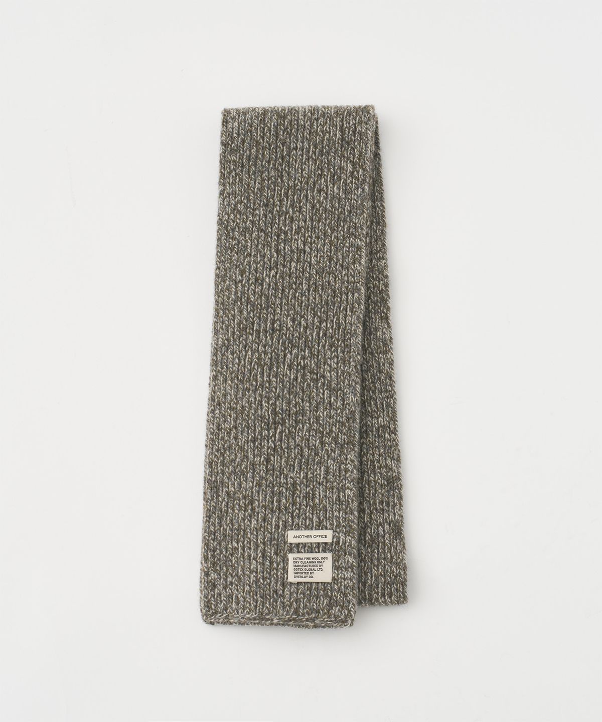 어나더 오피스(ANOTHER OFFICE) Layer Twill Muffler (Moss Stone)