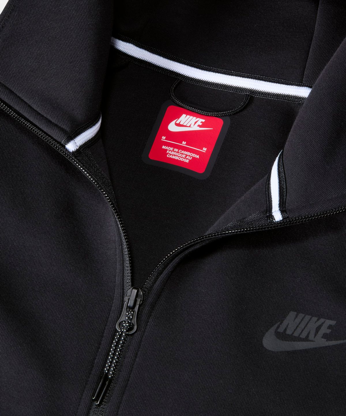 나이키(NIKE) 테크 풀집 윈드러너 후디 M - 블랙 / HV0950-010