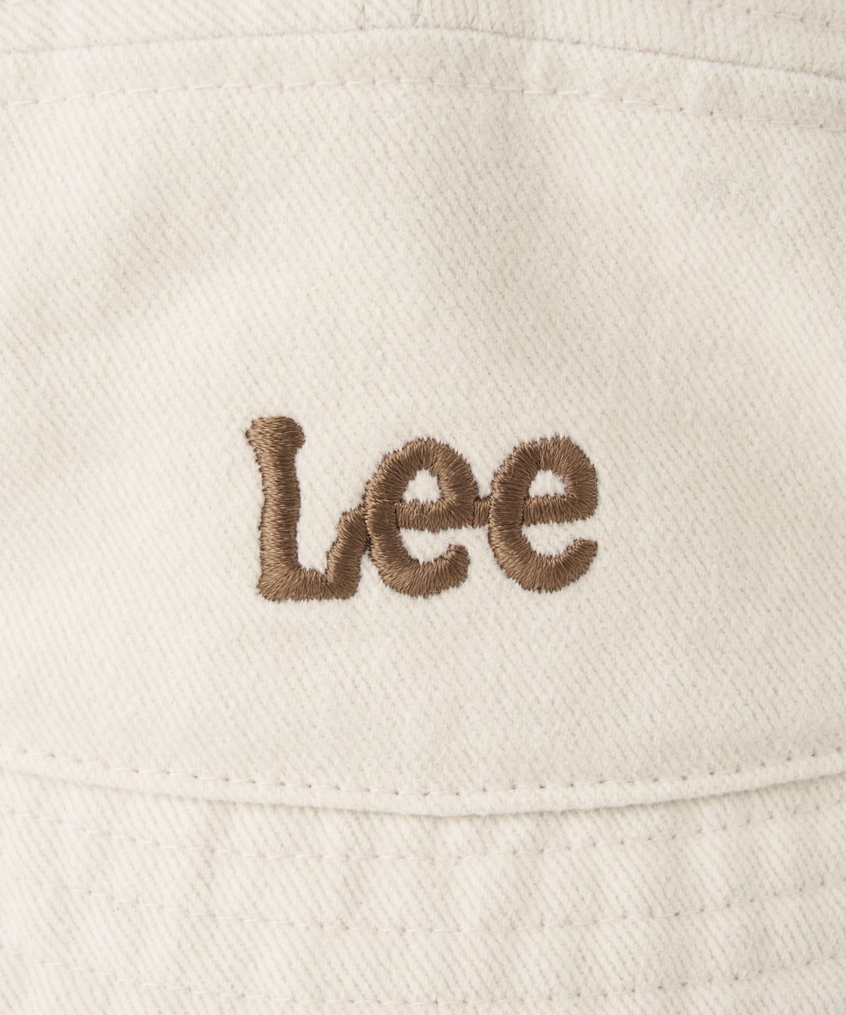 리(LEE) 트위치 로고 버킷햇 아이보리