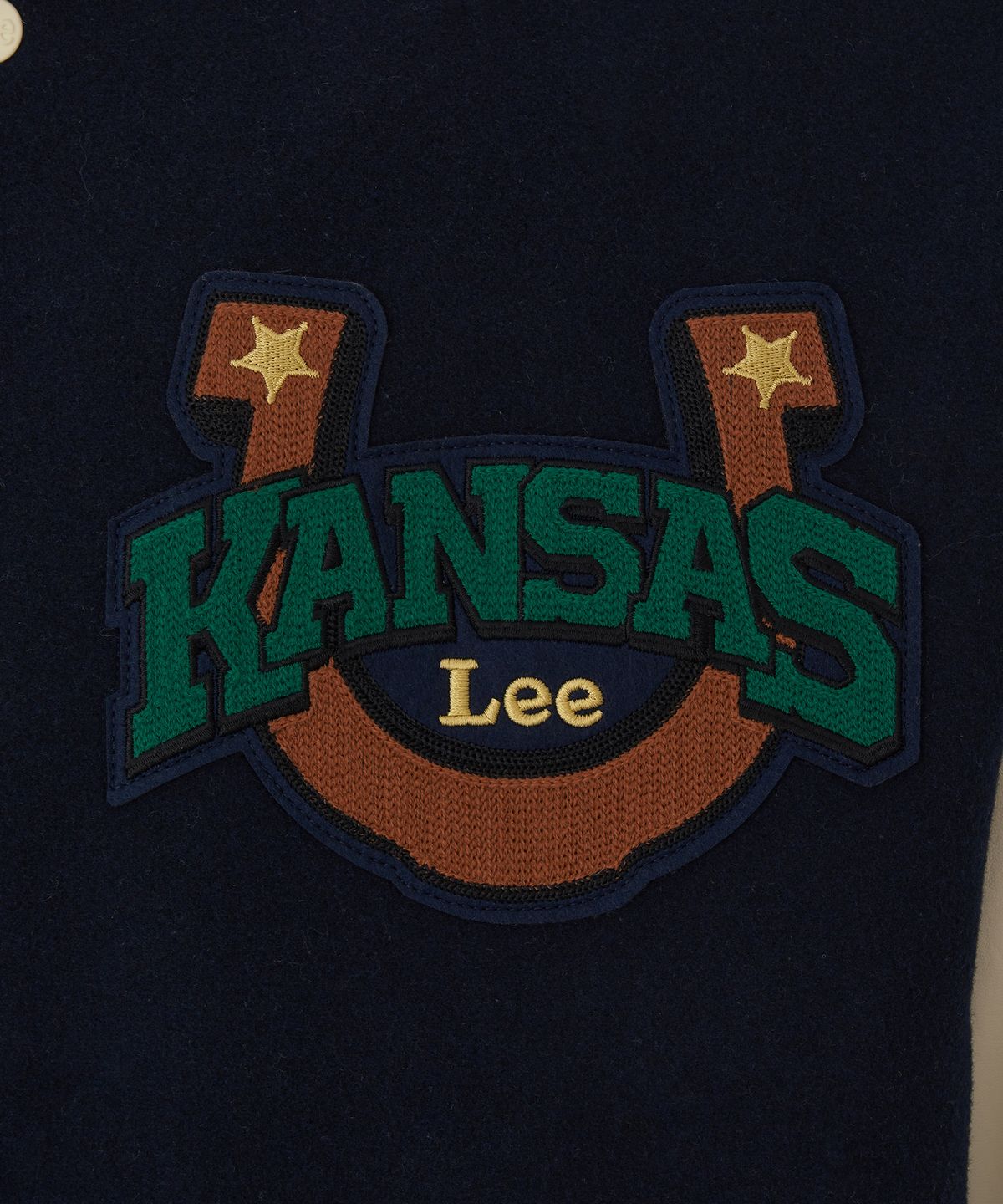 리(LEE) 아카이브 바시티 자켓 네이비
