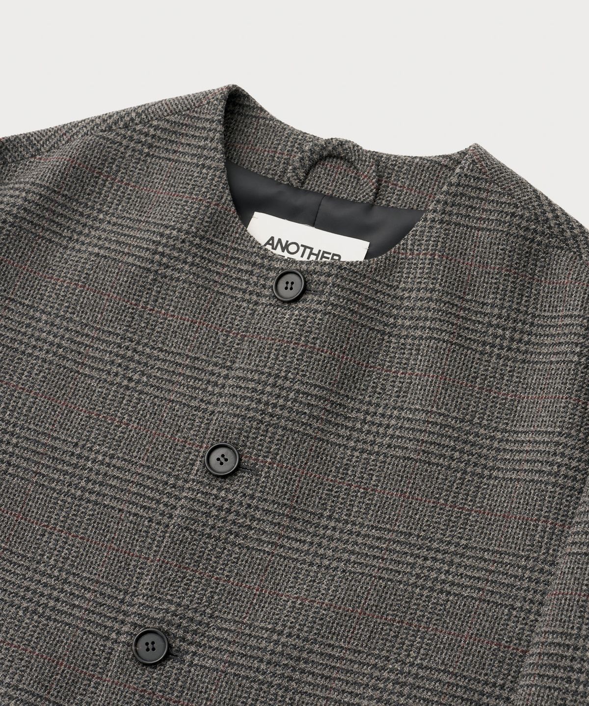 어나더 오피스(ANOTHER OFFICE) Techtweed Lounge Jacket (Glen Plaid)
