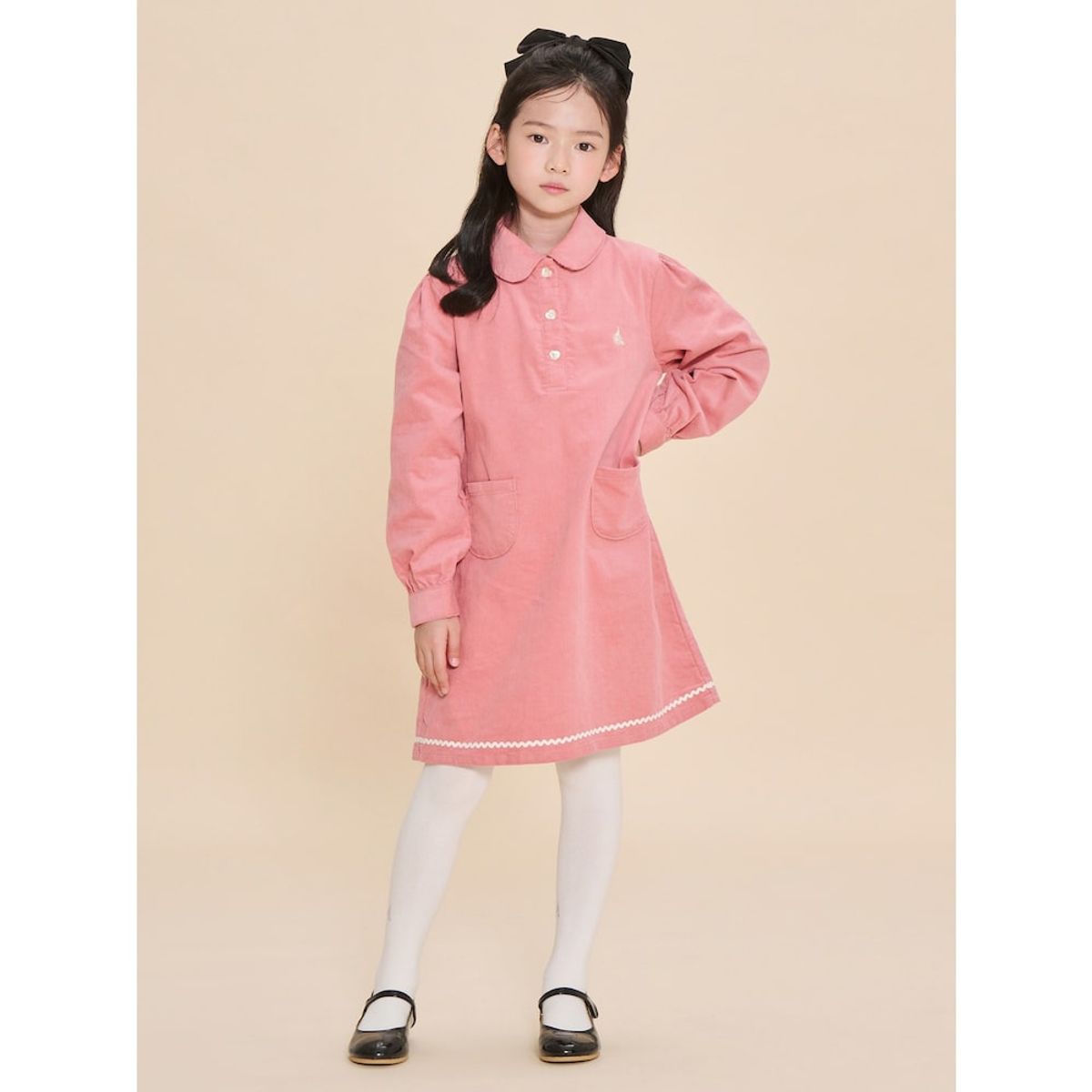 빈폴 키즈(BEANPOLE KIDS) 코듀로이 원피스  핑크 (BI4971G01X)