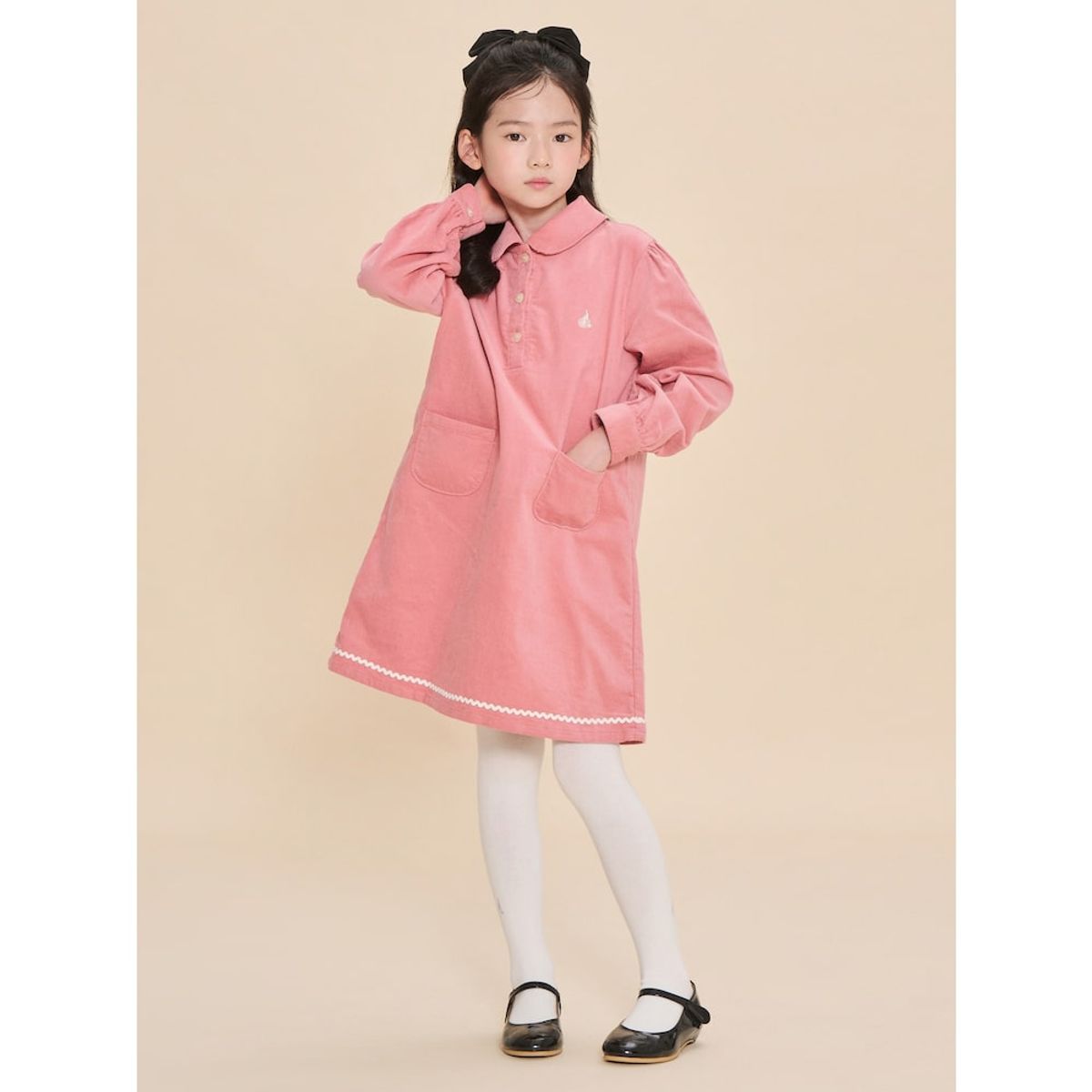 빈폴 키즈(BEANPOLE KIDS) 코듀로이 원피스  핑크 (BI4971G01X)