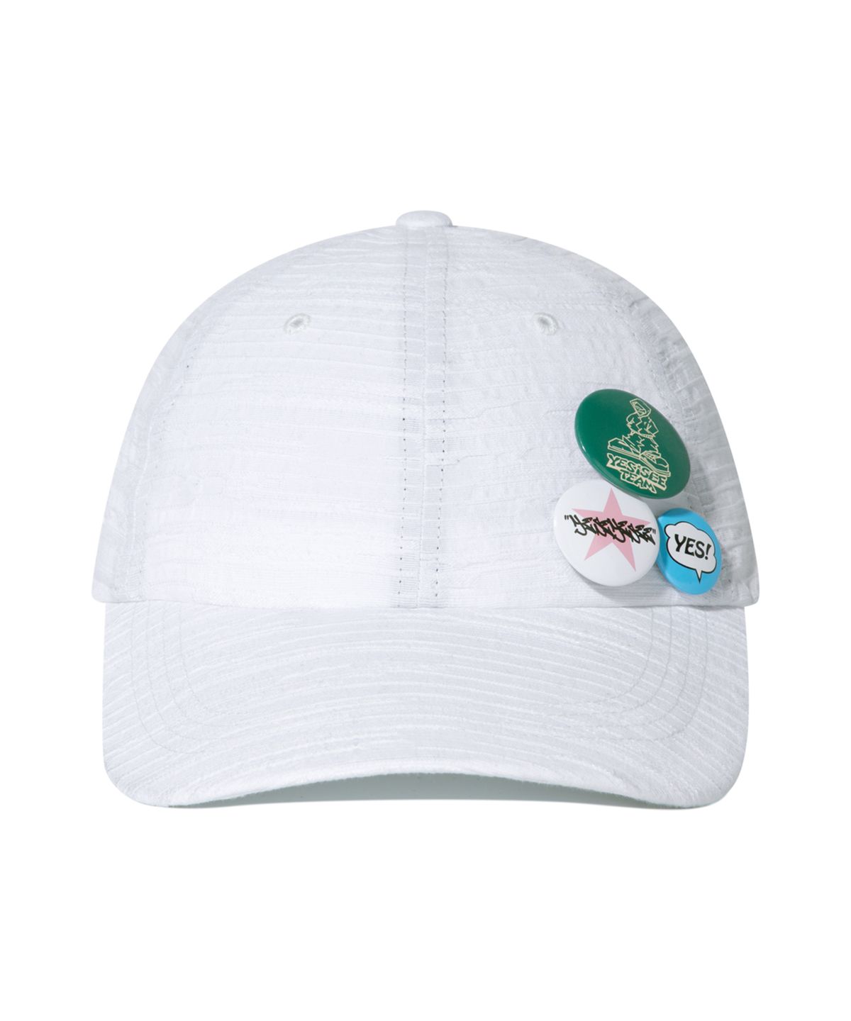 예스아이씨(YESEYESEE) Y.E.S Pin Cap White