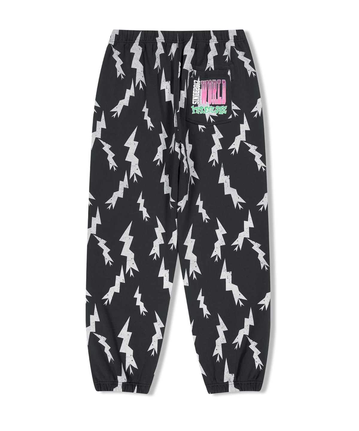 예스아이씨(YESEYESEE) SN World Sweat Pants Black
