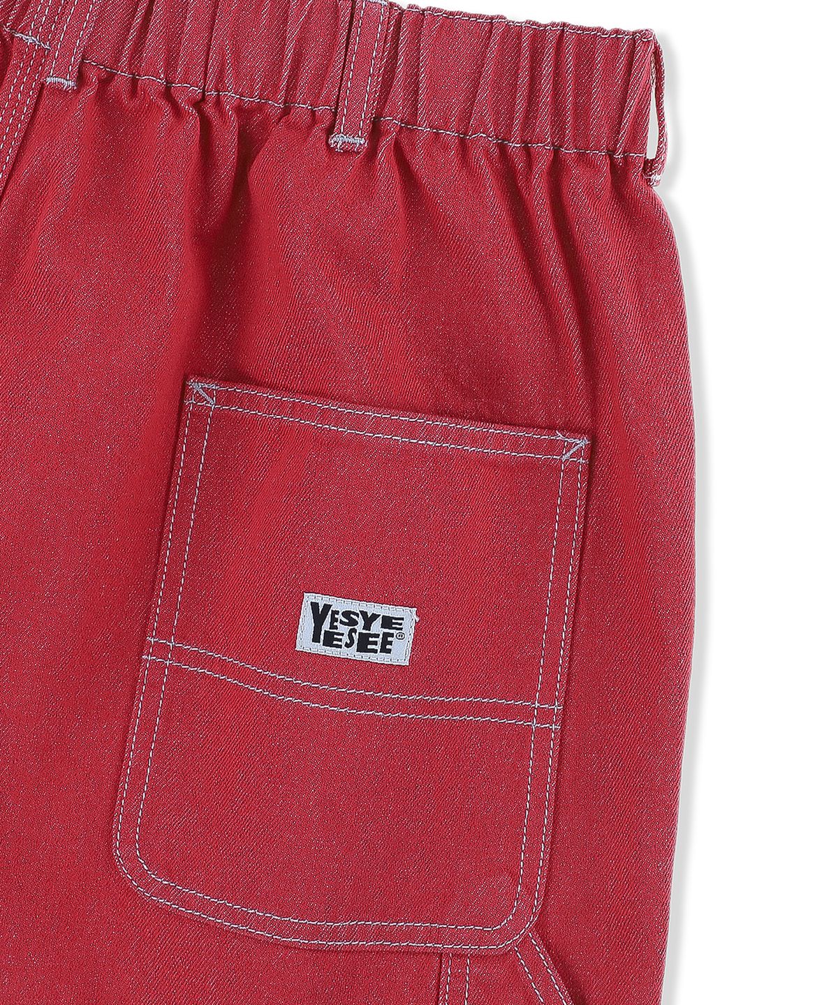 예스아이씨(YESEYESEE) Iconic Work Pants Red