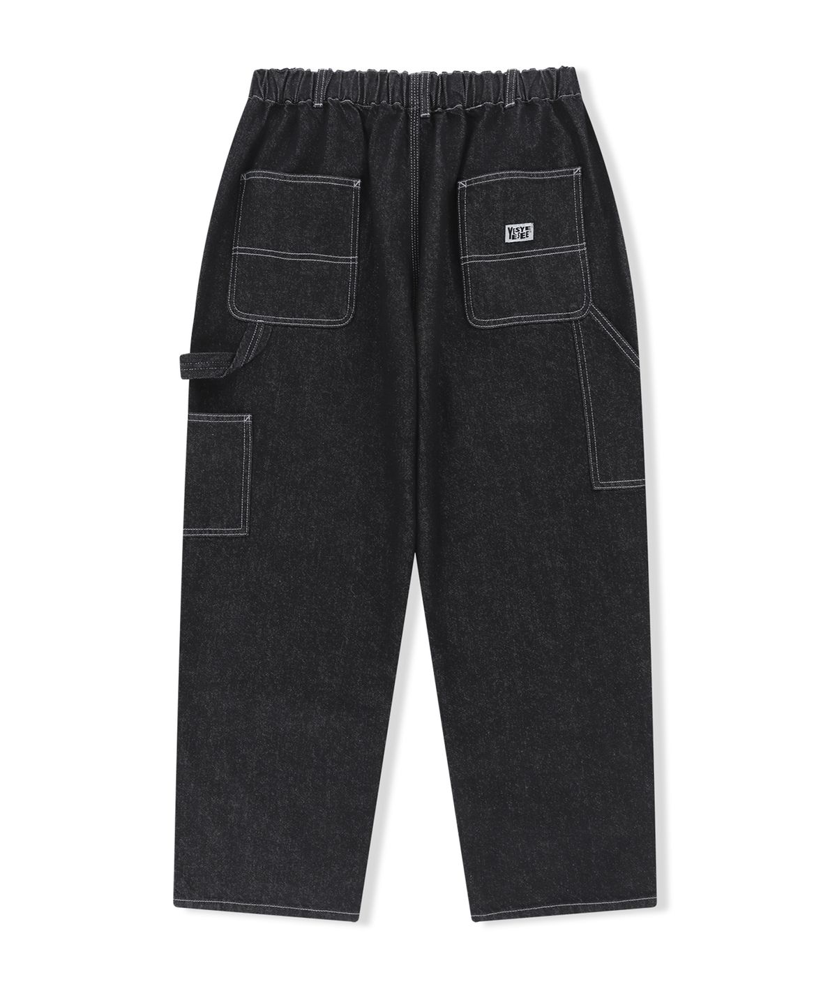 예스아이씨(YESEYESEE) Iconic Work Pants Black