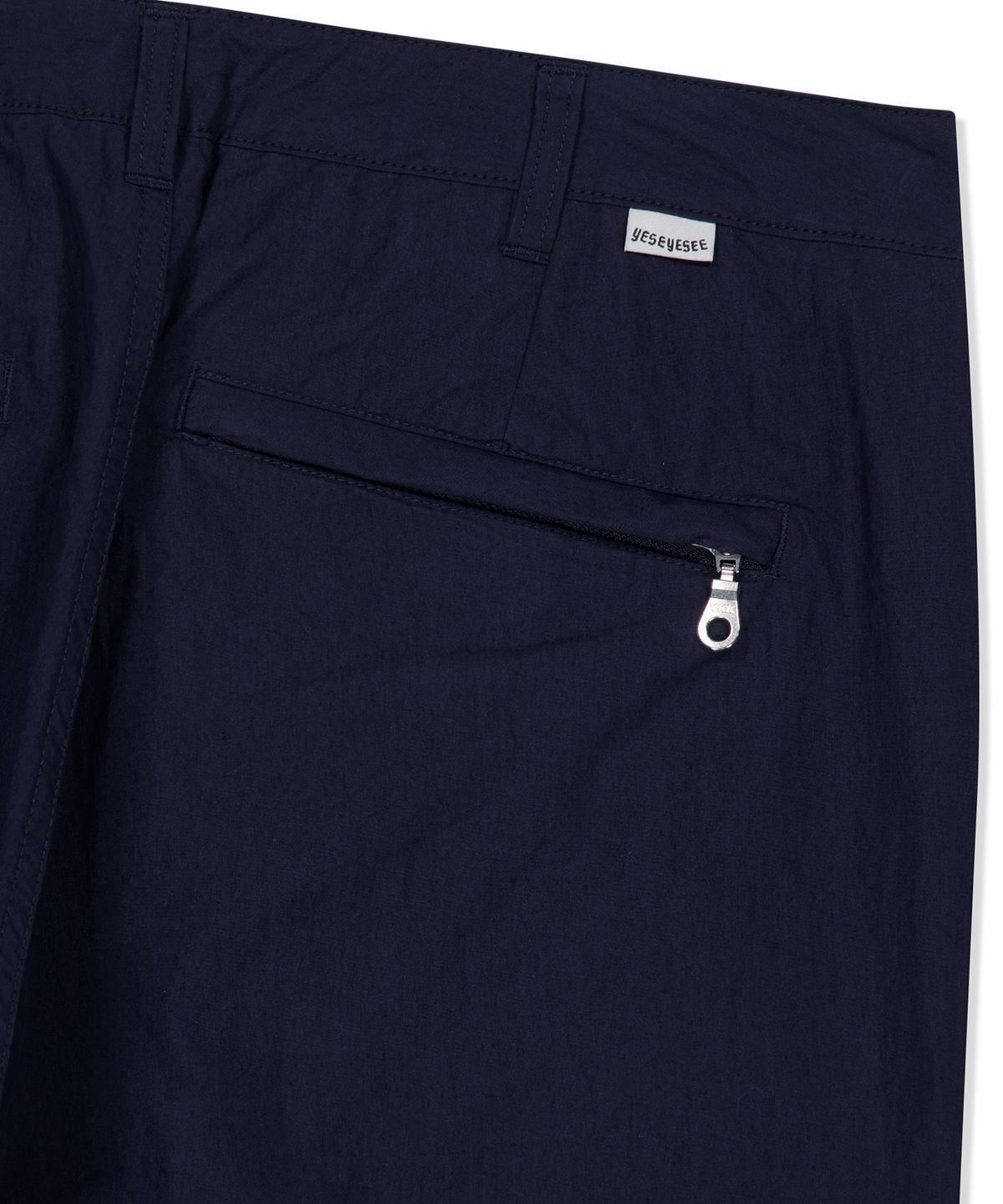 예스아이씨(YESEYESEE) CN Vertical Zip Pants Dark Navy
