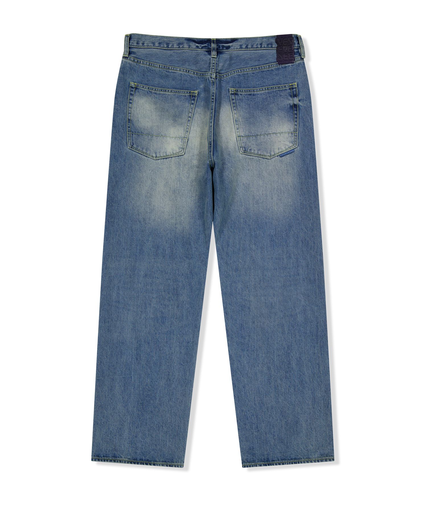 MUSINSA | YESEYESEE Standard Denim Pants Light Indigo