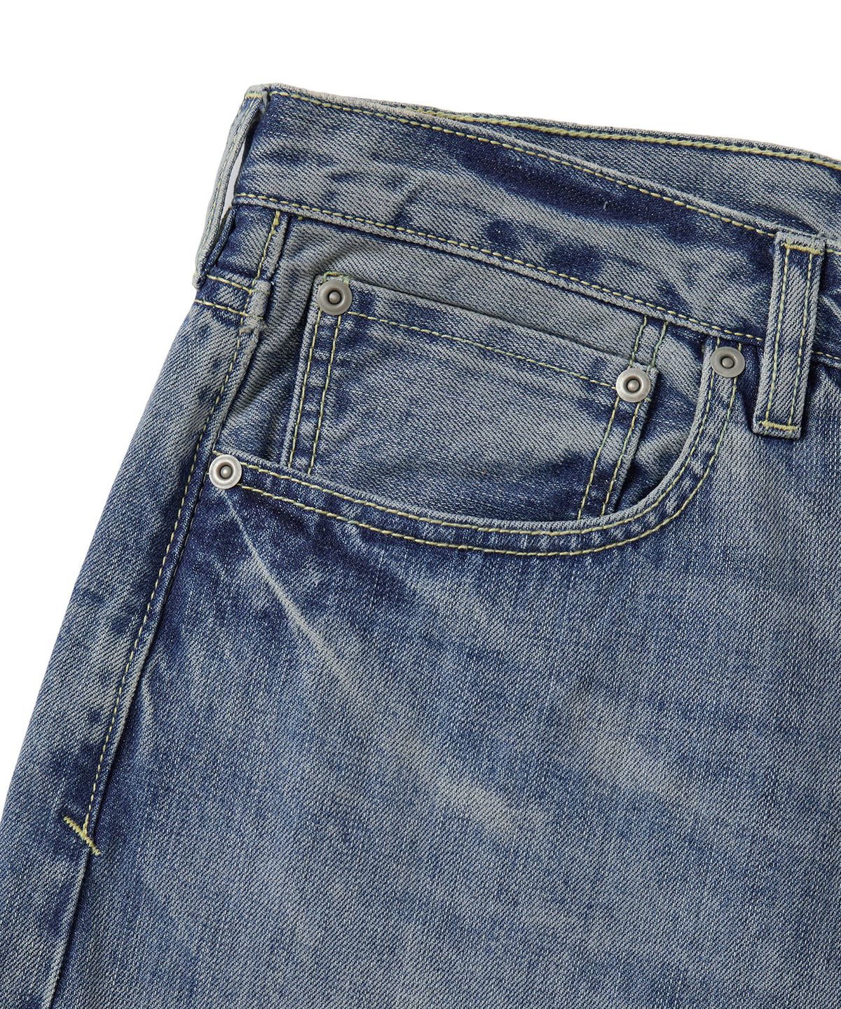 예스아이씨(YESEYESEE) Standard Denim Pants Light Indigo