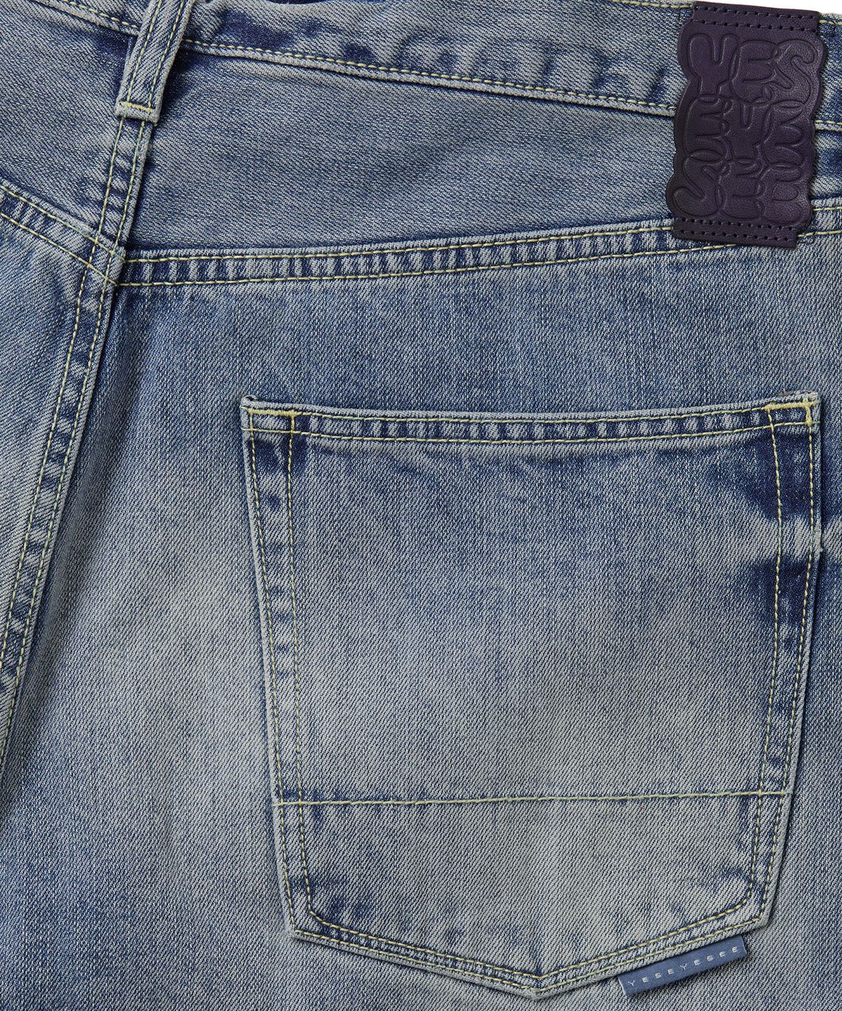 예스아이씨(YESEYESEE) Standard Denim Pants Light Indigo