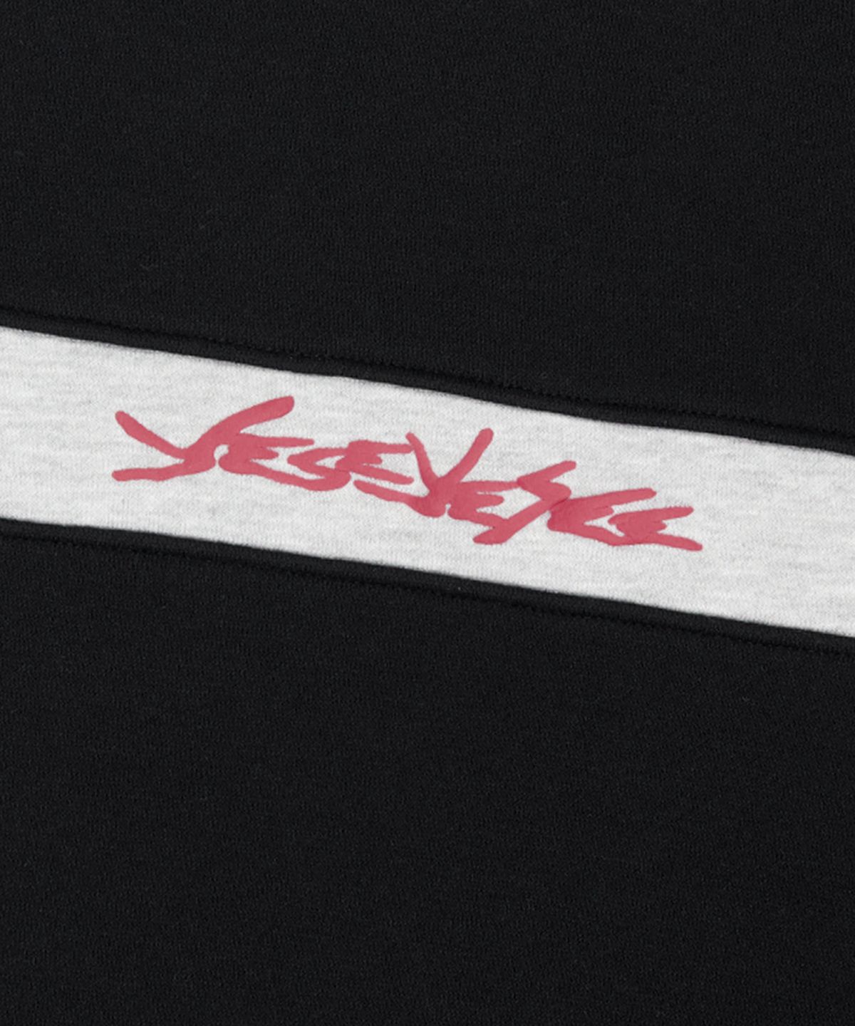 예스아이씨(YESEYESEE) Y.E.S Incision Sweatshirt Black
