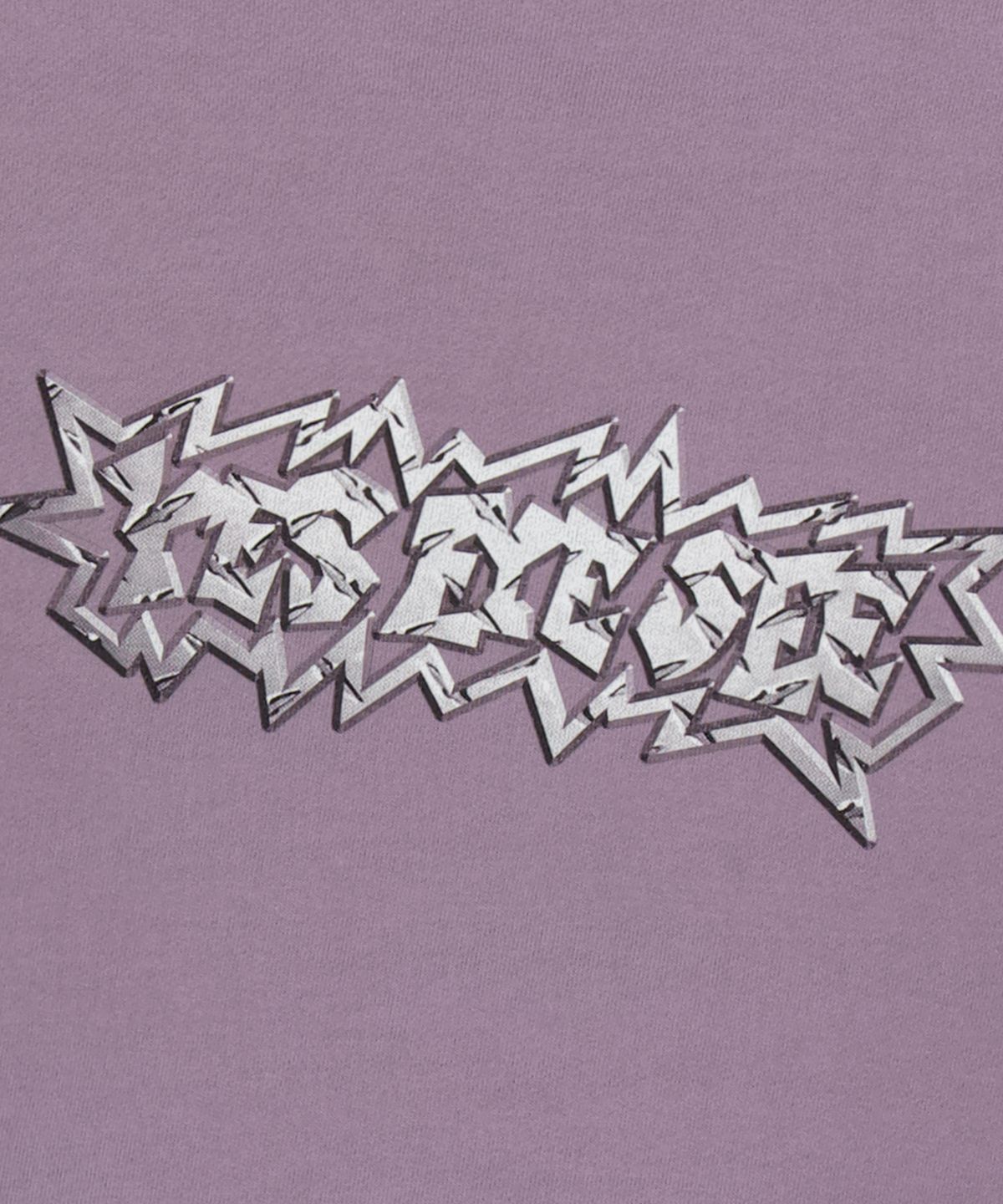 예스아이씨(YESEYESEE) Y.E.S Steel Logo Sweatshirt Lavender