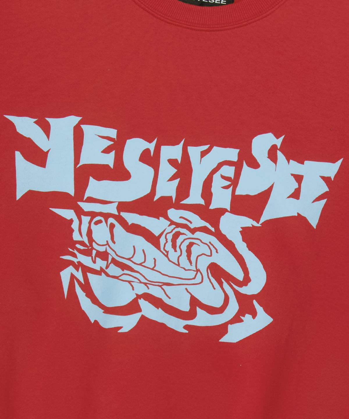 예스아이씨(YESEYESEE) Y.E.S Python Sweatshirt Red