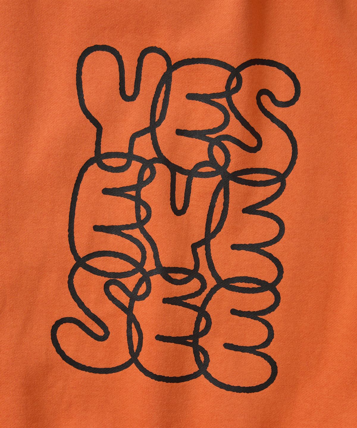 예스아이씨(YESEYESEE) C-Logo Sweatshirt Orange