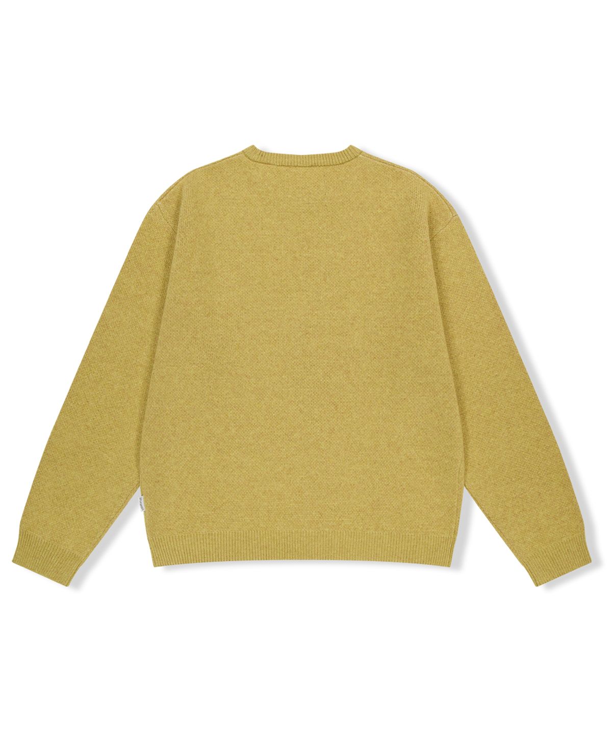 예스아이씨(YESEYESEE) Eye Knit Pullover Sweater Mustard