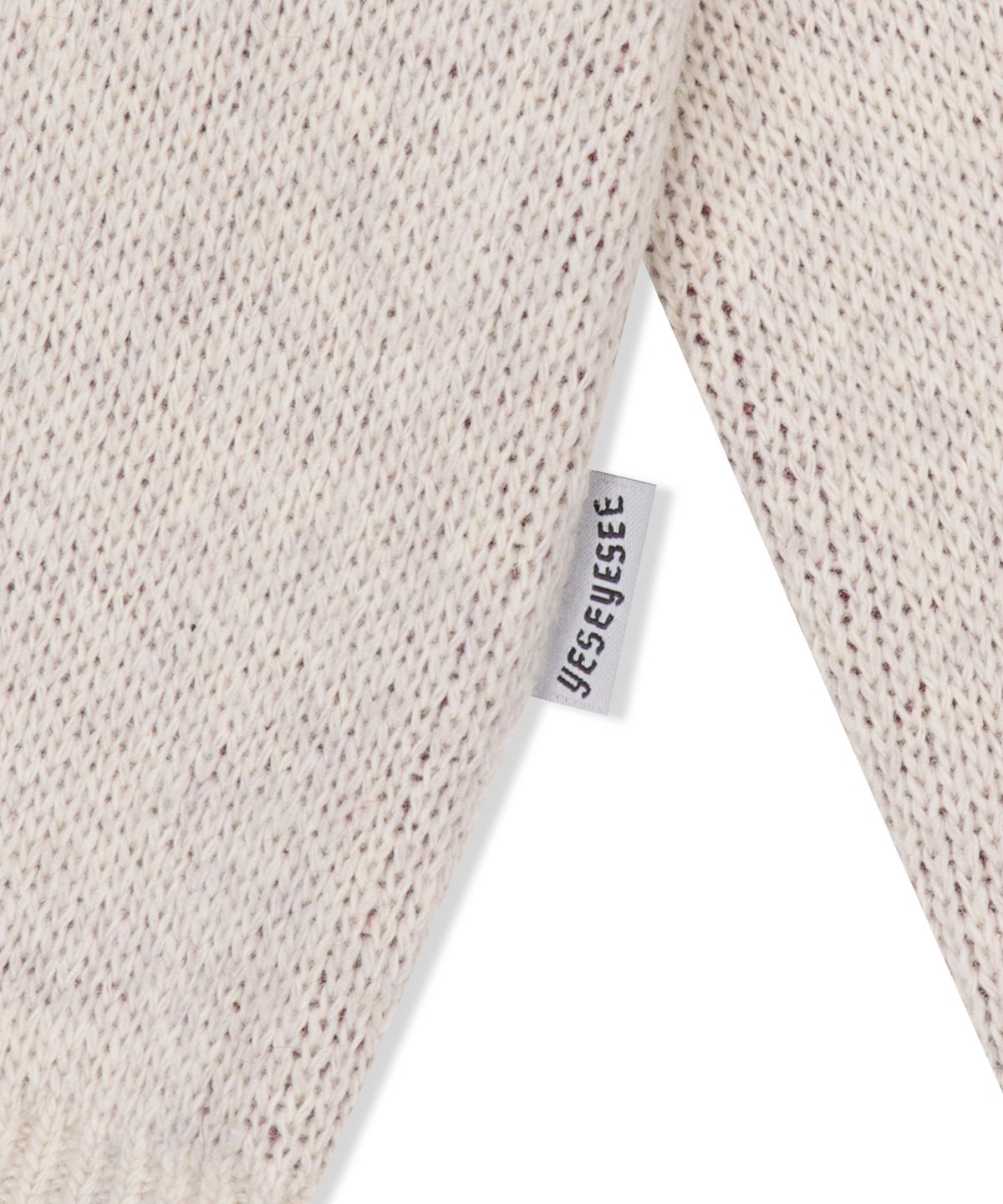 예스아이씨(YESEYESEE) Eye Knit Pullover Sweater Oatmeal