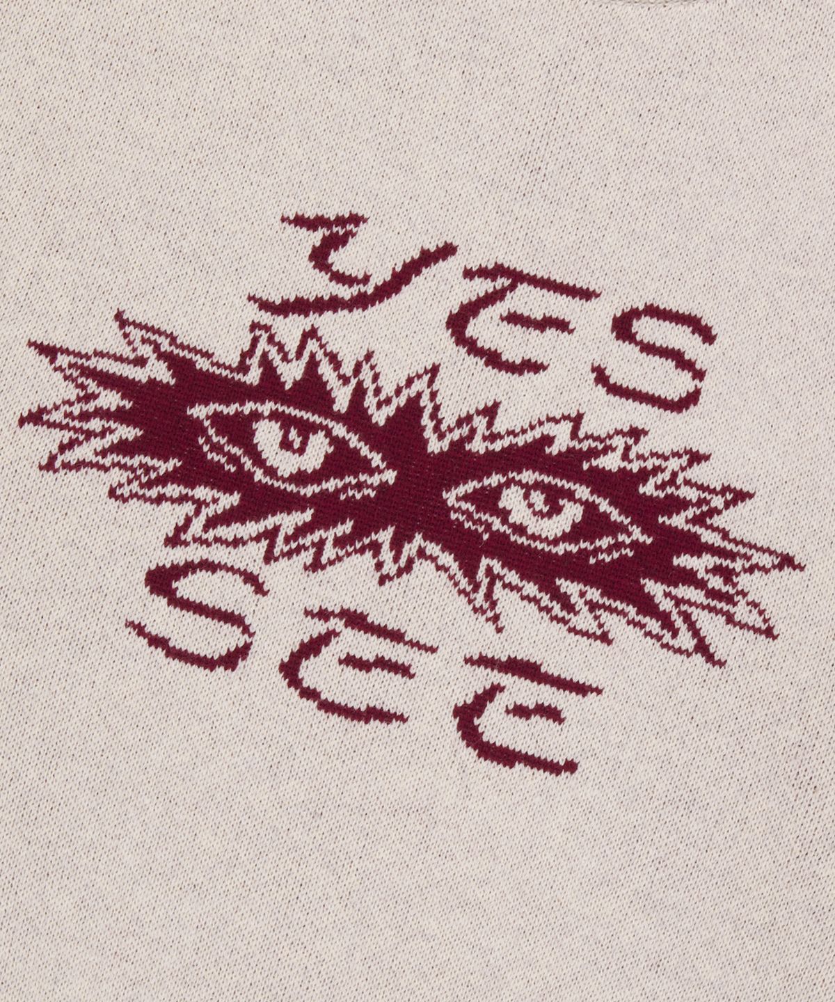 예스아이씨(YESEYESEE) Eye Knit Pullover Sweater Oatmeal