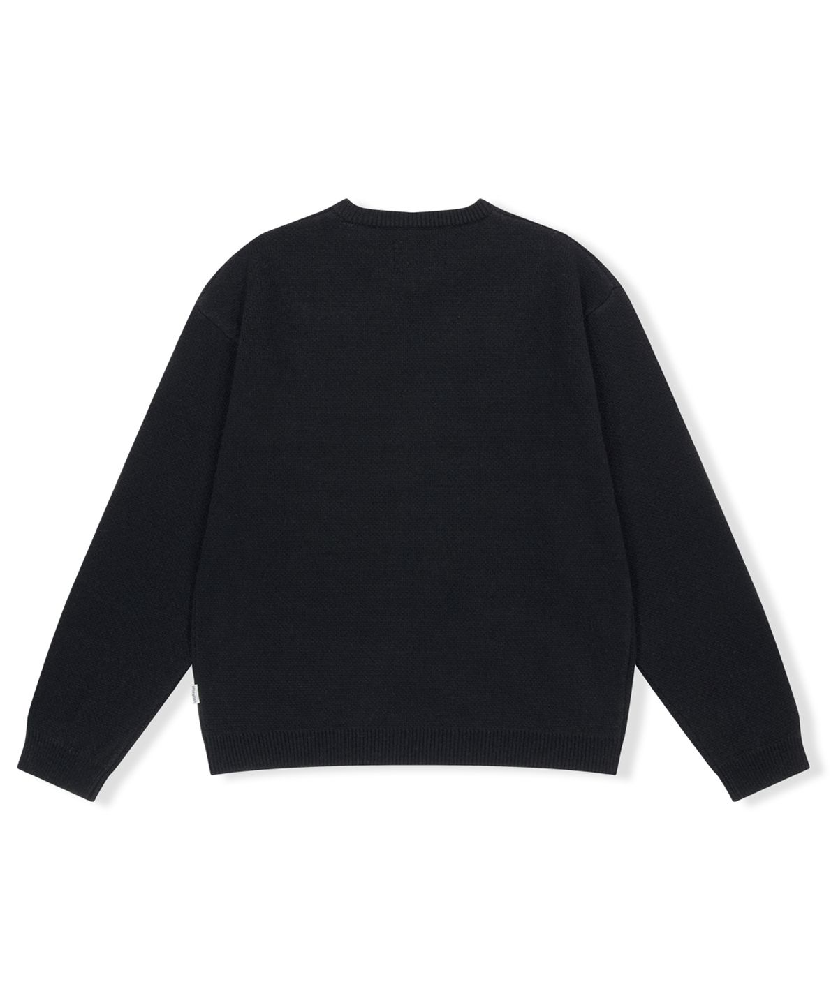예스아이씨(YESEYESEE) Eye Knit Pullover Sweater Black