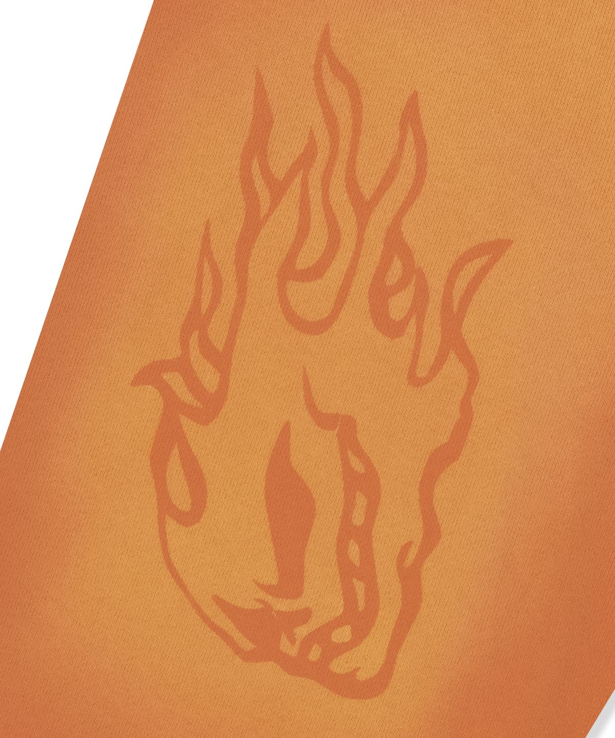 예스아이씨(YESEYESEE) Y.E.S Fade-out Skull Hoodie Orange