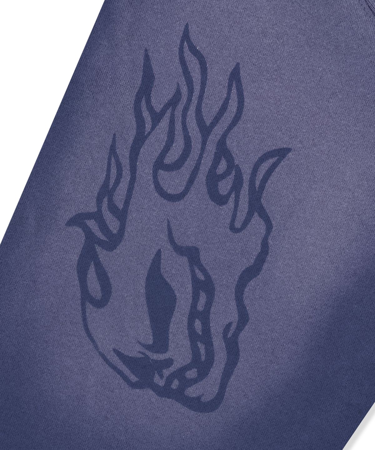 예스아이씨(YESEYESEE) Y.E.S Fade-out Skull Hoodie Cobalt Blue