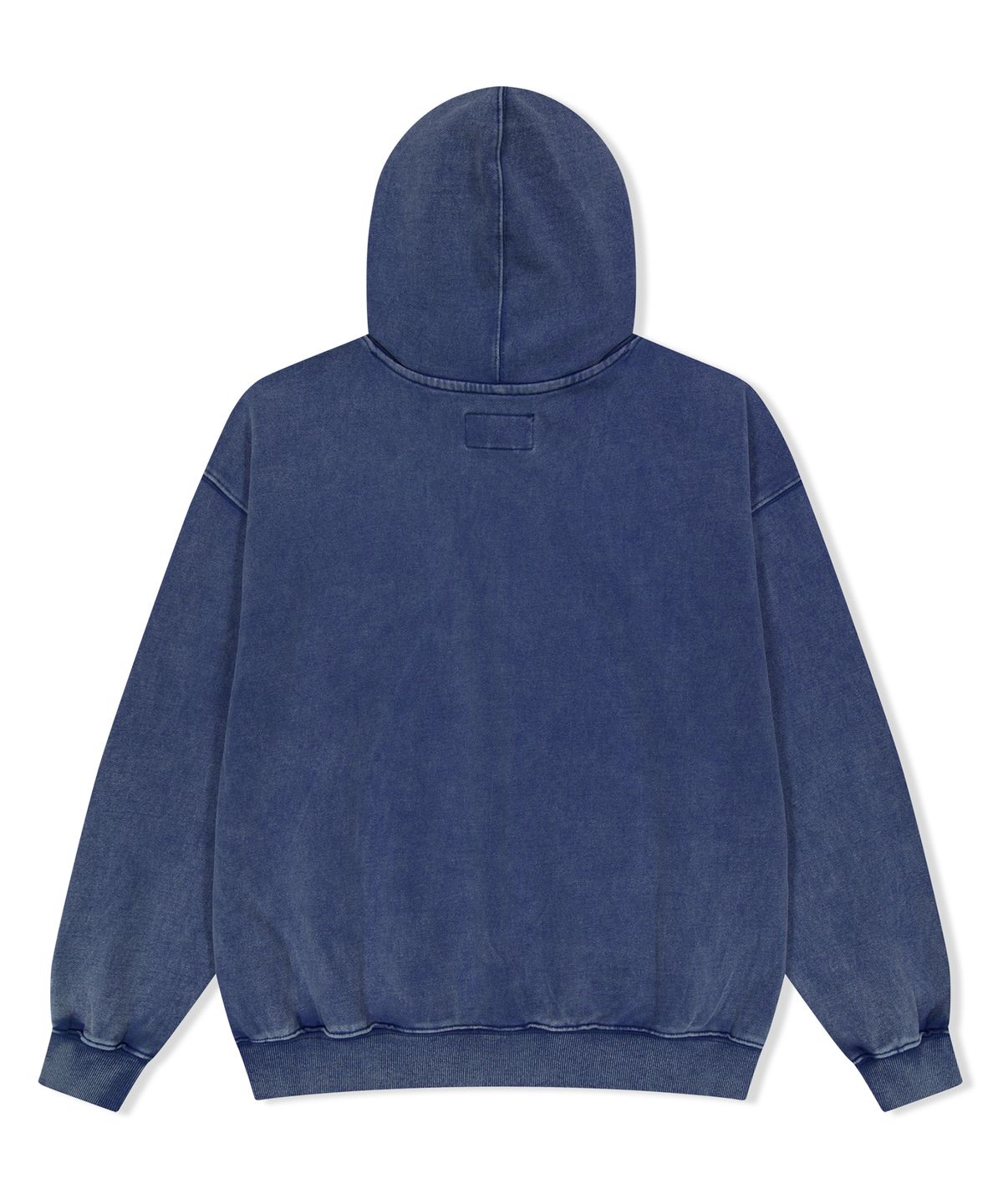 예스아이씨(YESEYESEE) Y.E.S Badges Hoodie Cobalt Blue