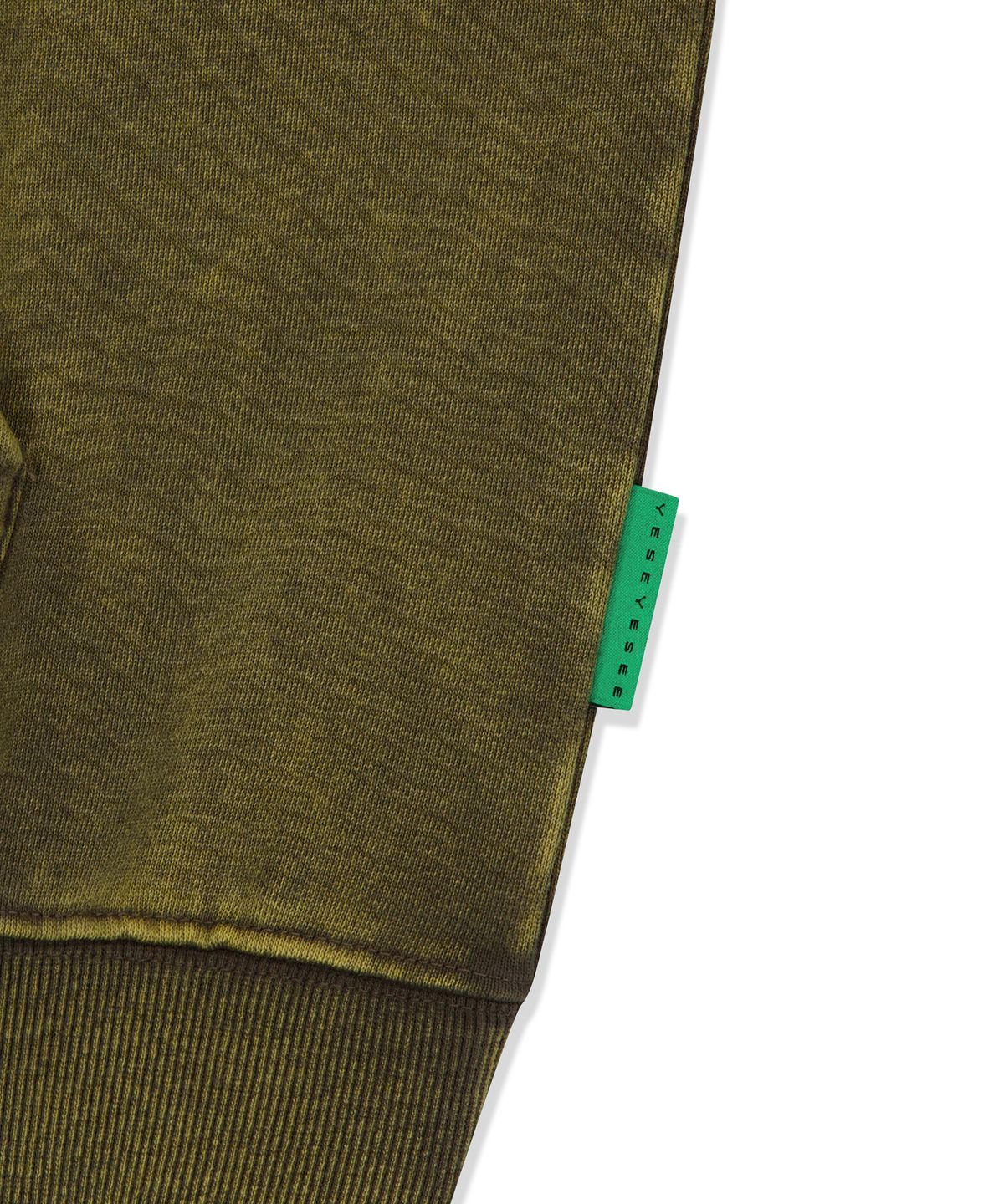 예스아이씨(YESEYESEE) Y.E.S Badges Hoodie Khaki