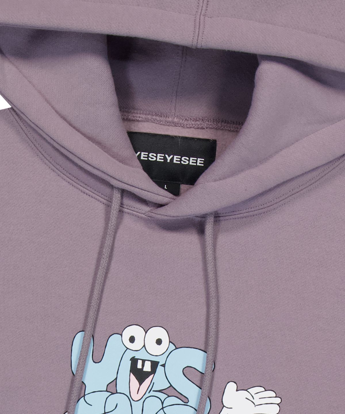 예스아이씨(YESEYESEE) Y.E.S Pointing Hoodie Lavender