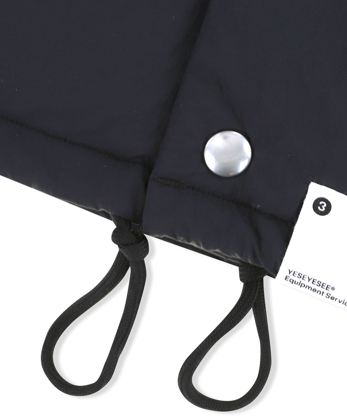 예스아이씨(YESEYESEE) Lined Stout Coach Jacket Black