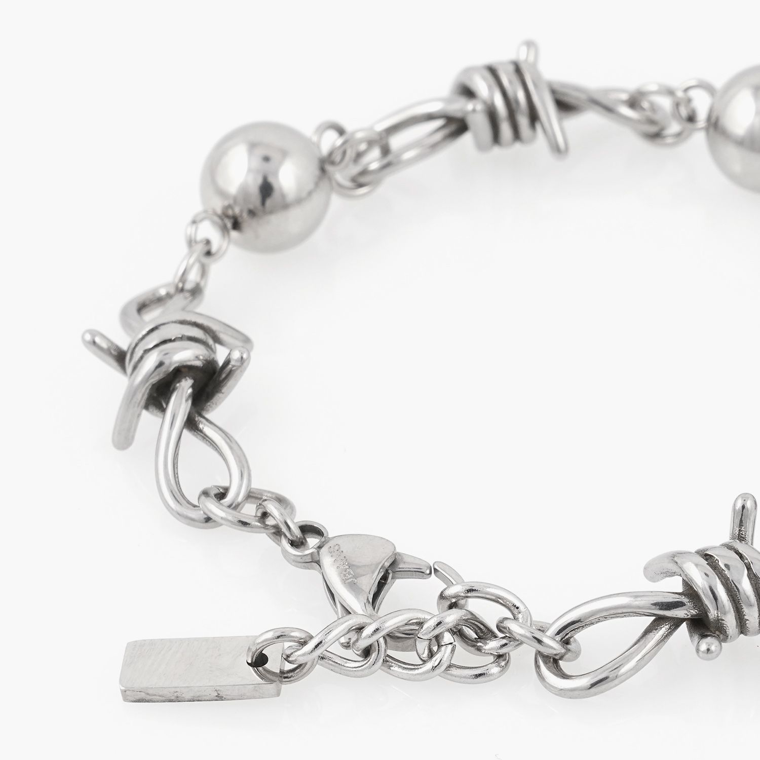 [SURGERY] surgery l cloverlink bracelet ★すぐ品切れ★ EILIECK 316L Stainless Steel Flower Clover Zircon Bracelet