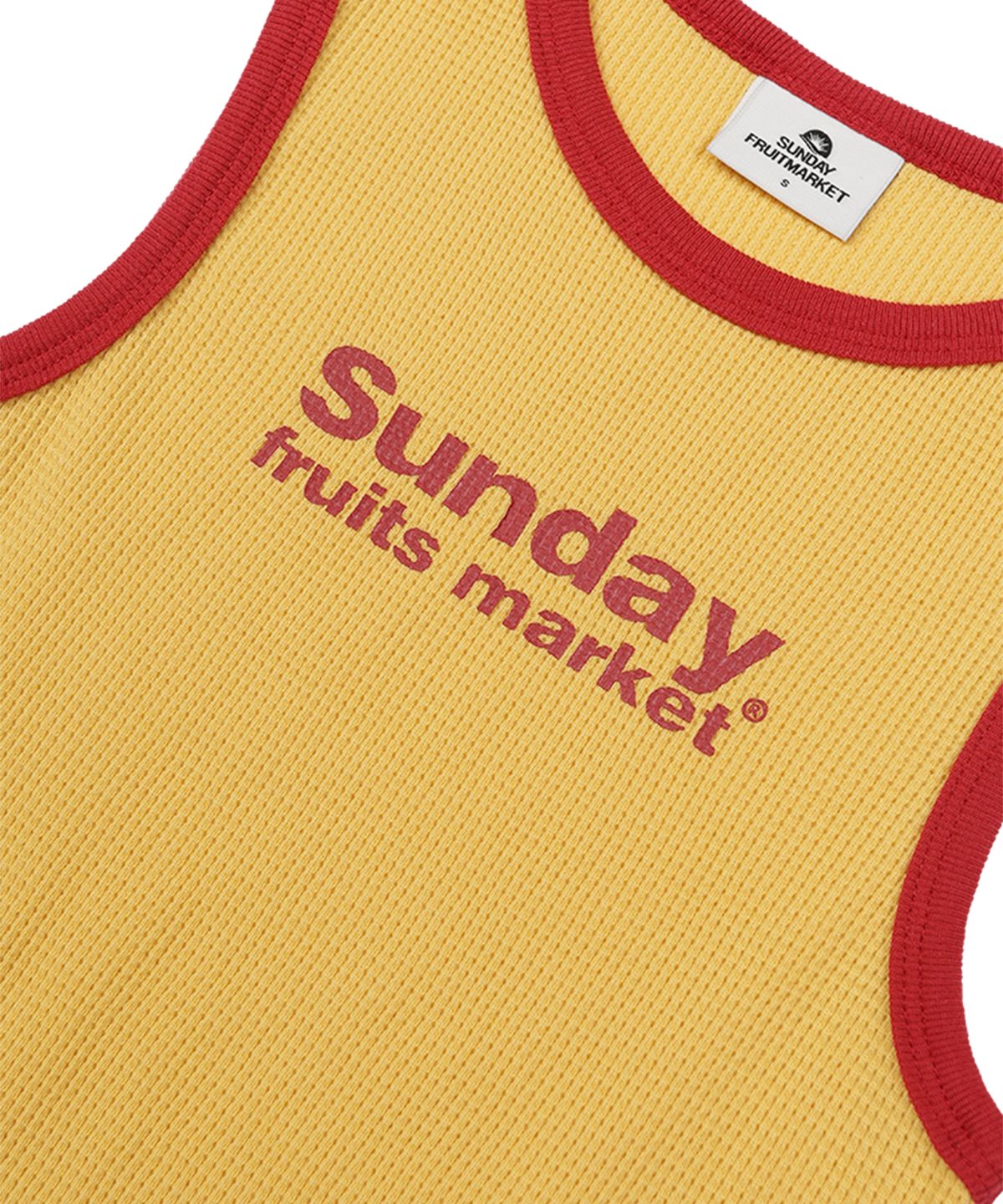선데이후르츠마켓(SUNDAY FRUIT MARKET) W)SUNDAY MARKET SLEEVELESS YELLOW