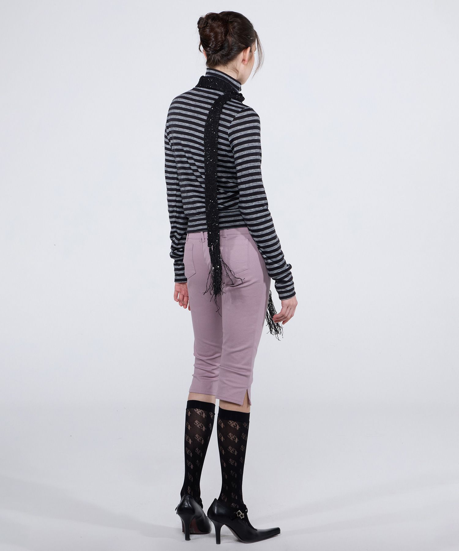 ★SCULPTOR★ 90s Cotton Capri Pants Mauve SC24A414PK MUSINSA | SCULPTOR 90s Cotton Capri Pants Mauve