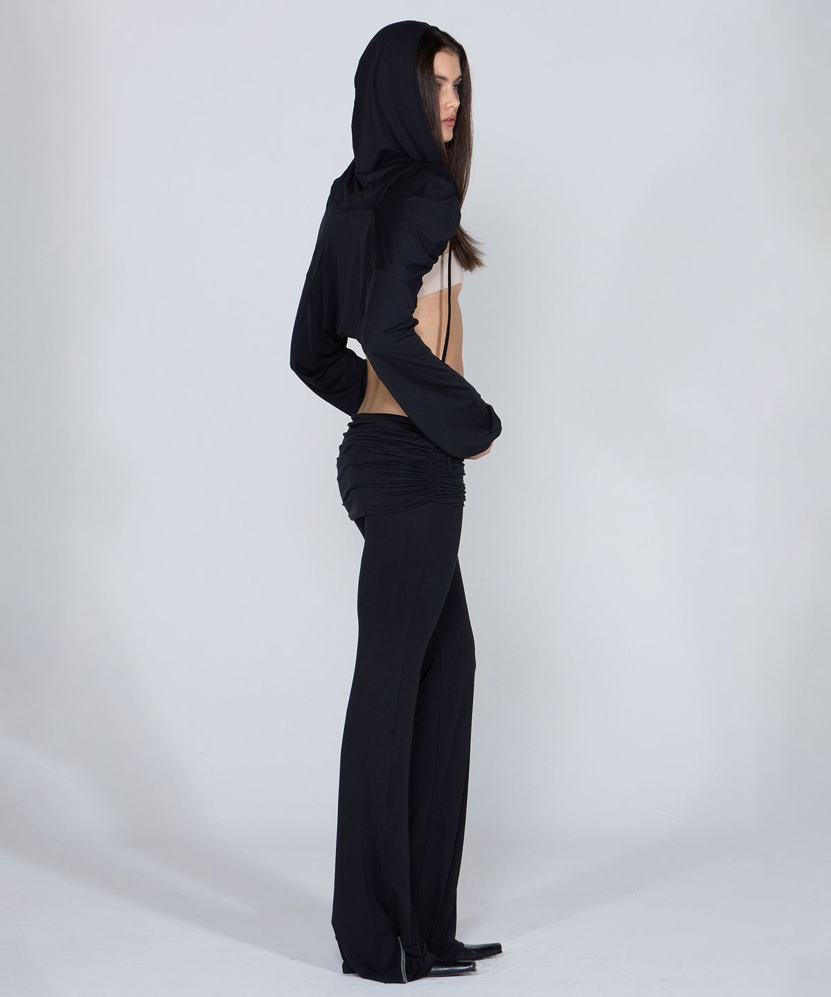 스컬프터(SCULPTOR) Jersey Lowrise Track Pants Black