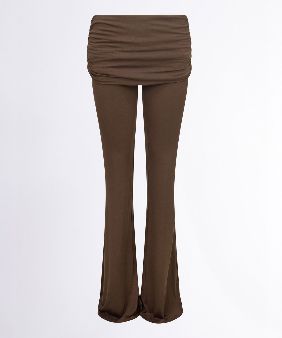 스컬프터(SCULPTOR) Jersey Lowrise Track Pants Brown