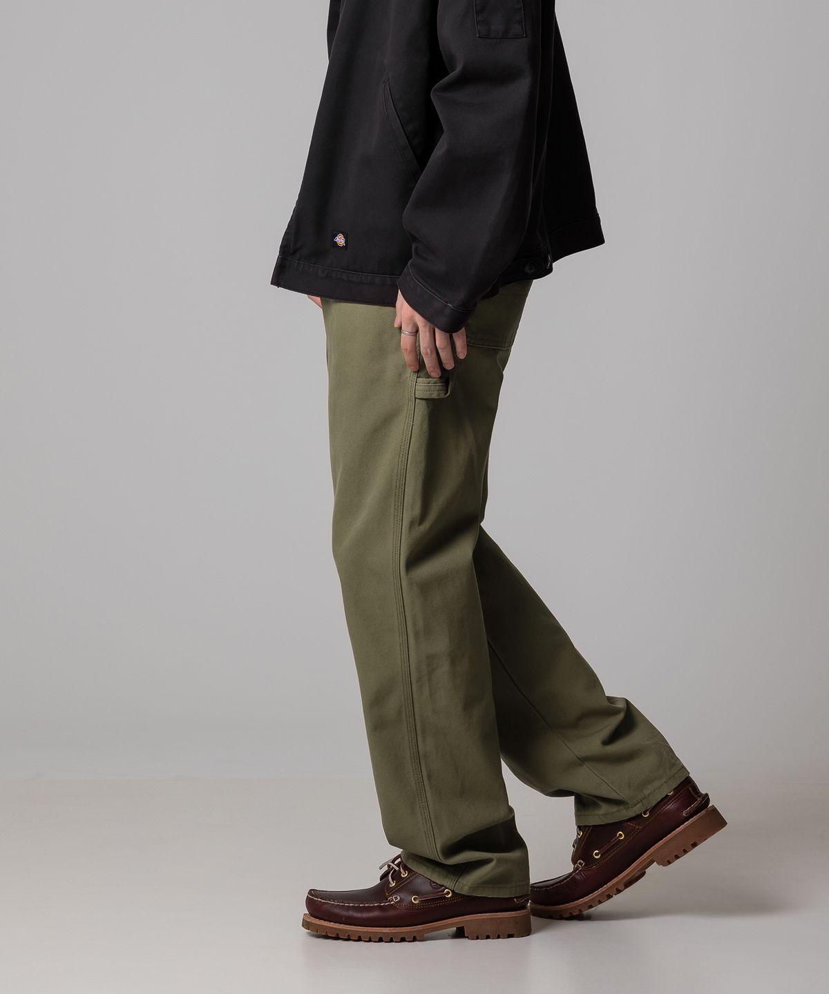 디키즈(DICKIES) 1939 덕 캔버스 카펜터 팬츠 Moss Green