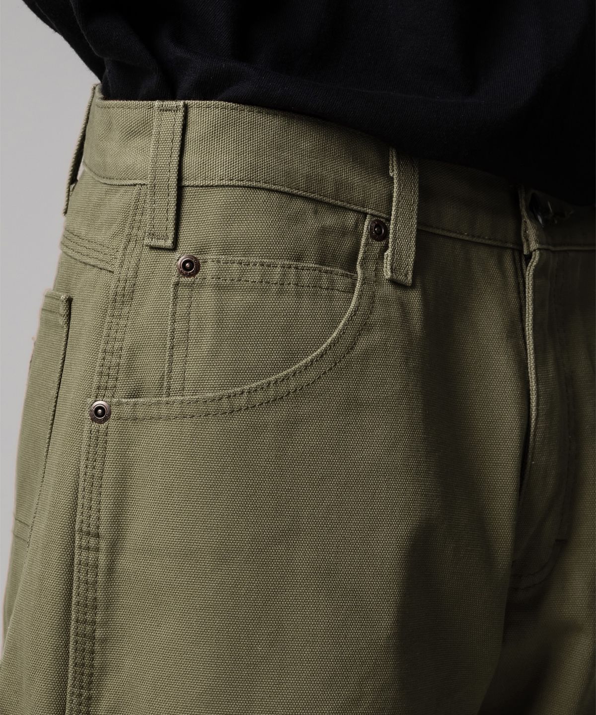 디키즈(DICKIES) 1939 덕 캔버스 카펜터 팬츠 Moss Green