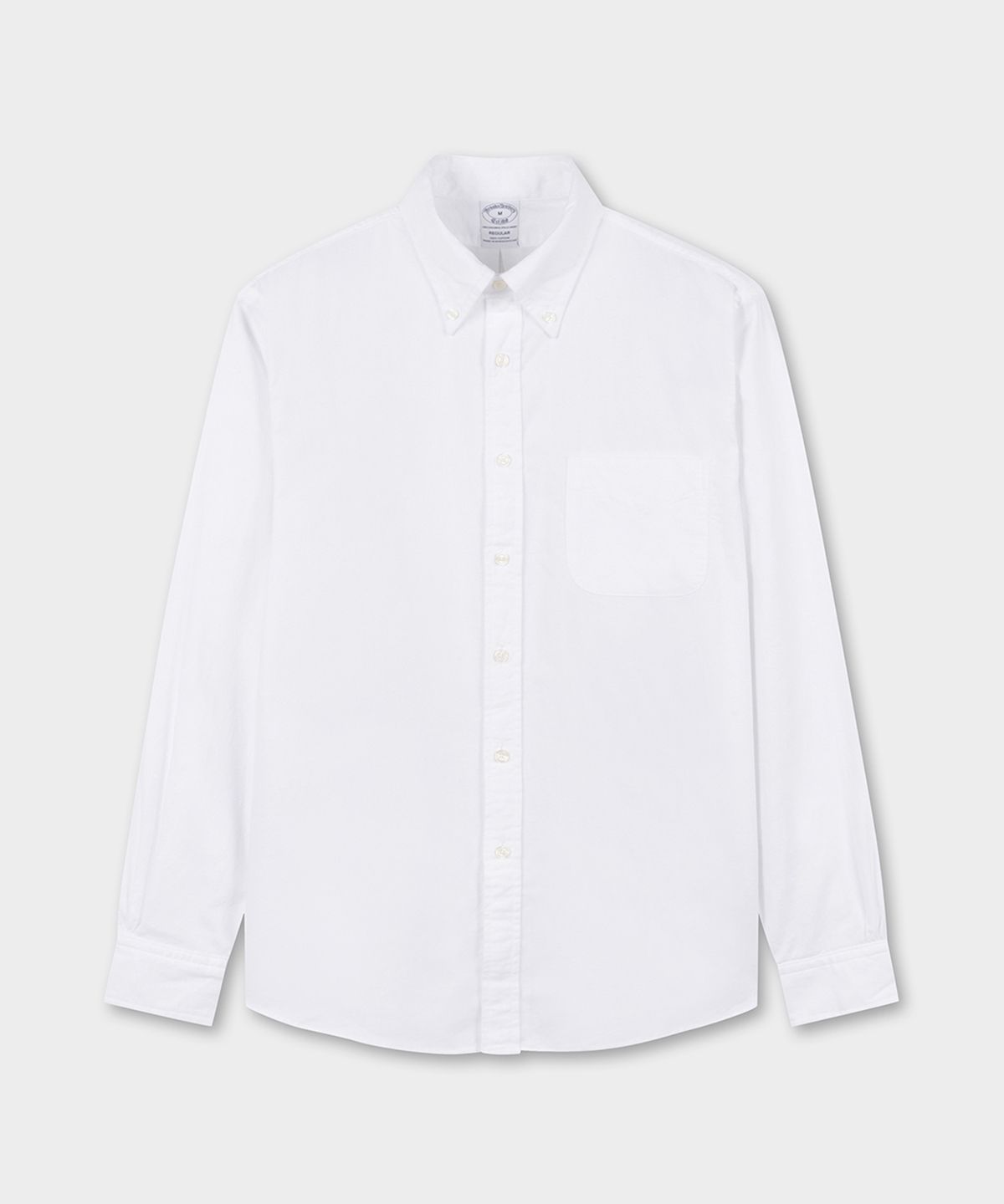 브룩스 브라더스(BROOKS BROTHERS) 소멜로스 플란넬 셔츠 (화이트) (BBTHMM6114AEW)