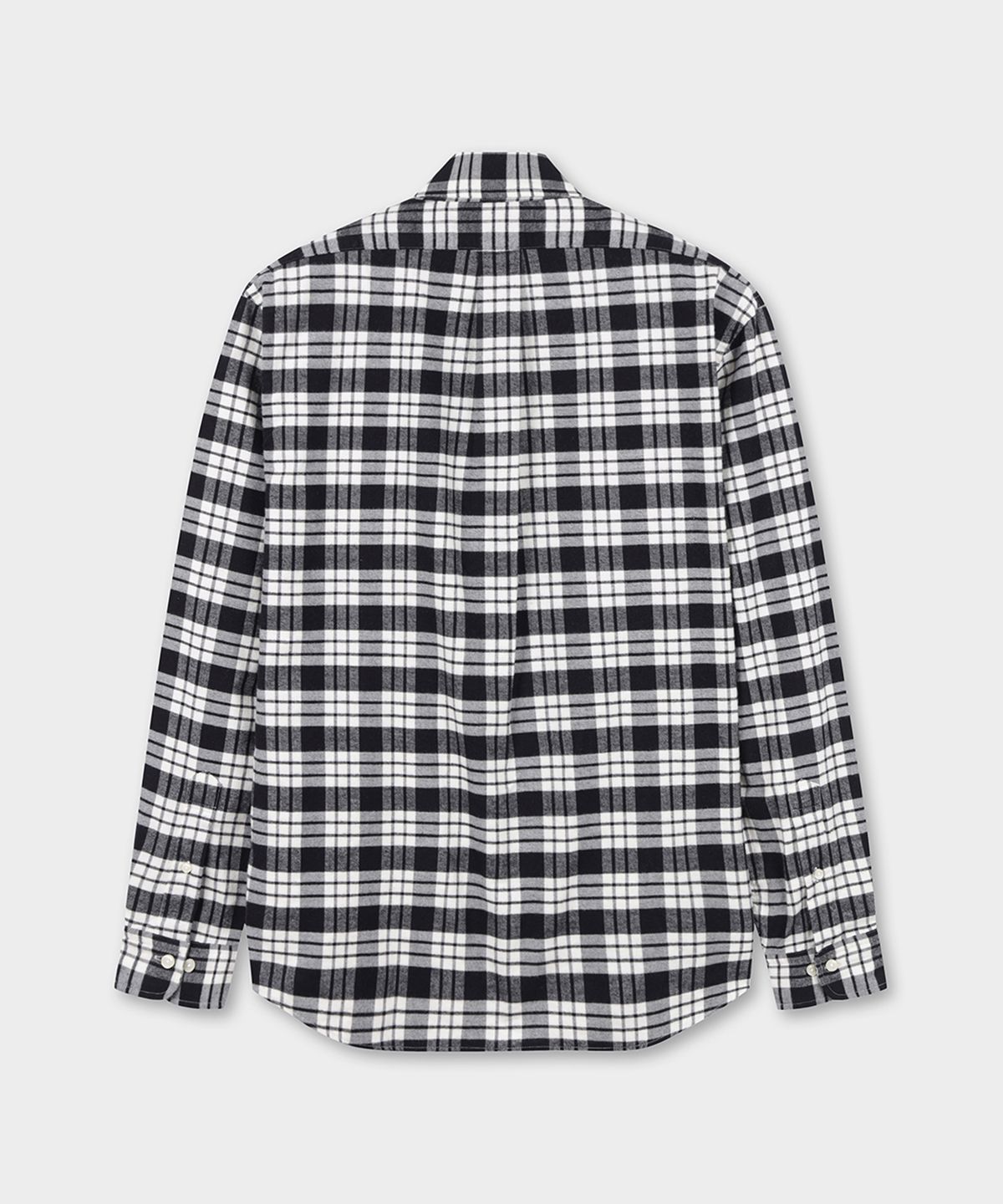 브룩스 브라더스(BROOKS BROTHERS) 소멜로스 플란넬 체크 셔츠 (화이트) (BBTHMM54767EW)