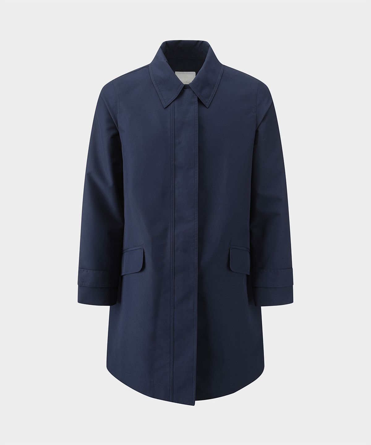브룩스 브라더스(BROOKS BROTHERS) 더블 페이스 레인코트 (네이비) (BBOJWM4287QEF)