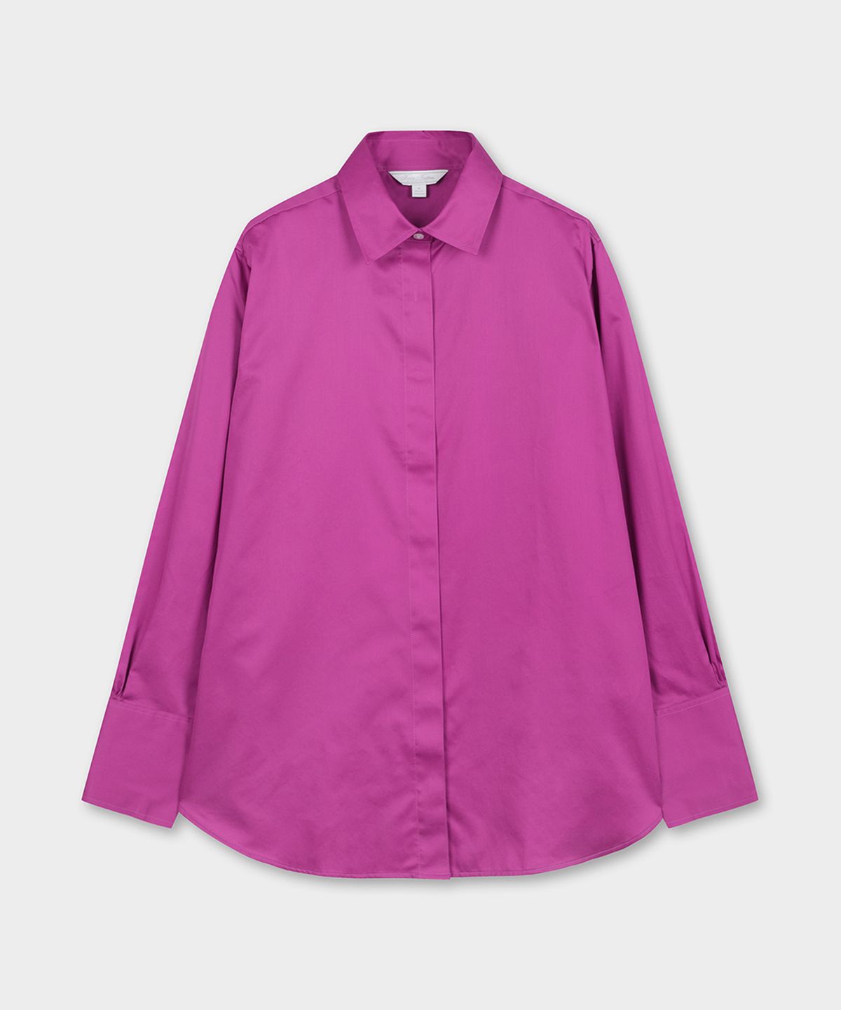 브룩스 브라더스(BROOKS BROTHERS) 코튼 새틴 블라우스 (핑크) (BBTHWM4360CEF)