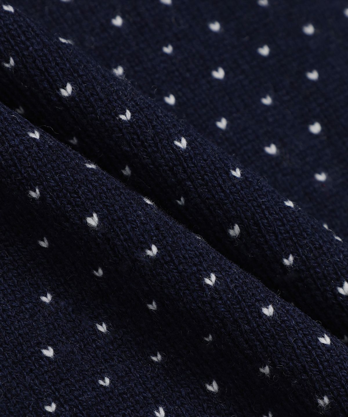 브룩스 브라더스(BROOKS BROTHERS) 메리노울 인타샤 스웨터 (네이비) (BBWRWF40767EF)