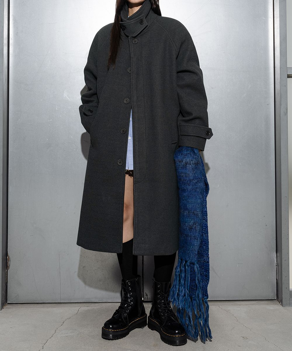 MUSINSA公式 | LEMAIN SECOND Wool Blend Overfit Balmacaan