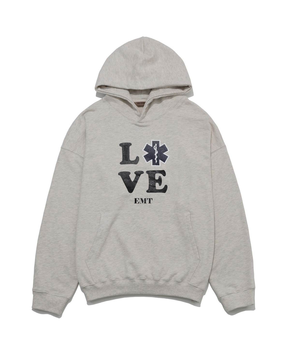 아이아우어(IOUWER) (-er Series)EMT hoodie 1% melange