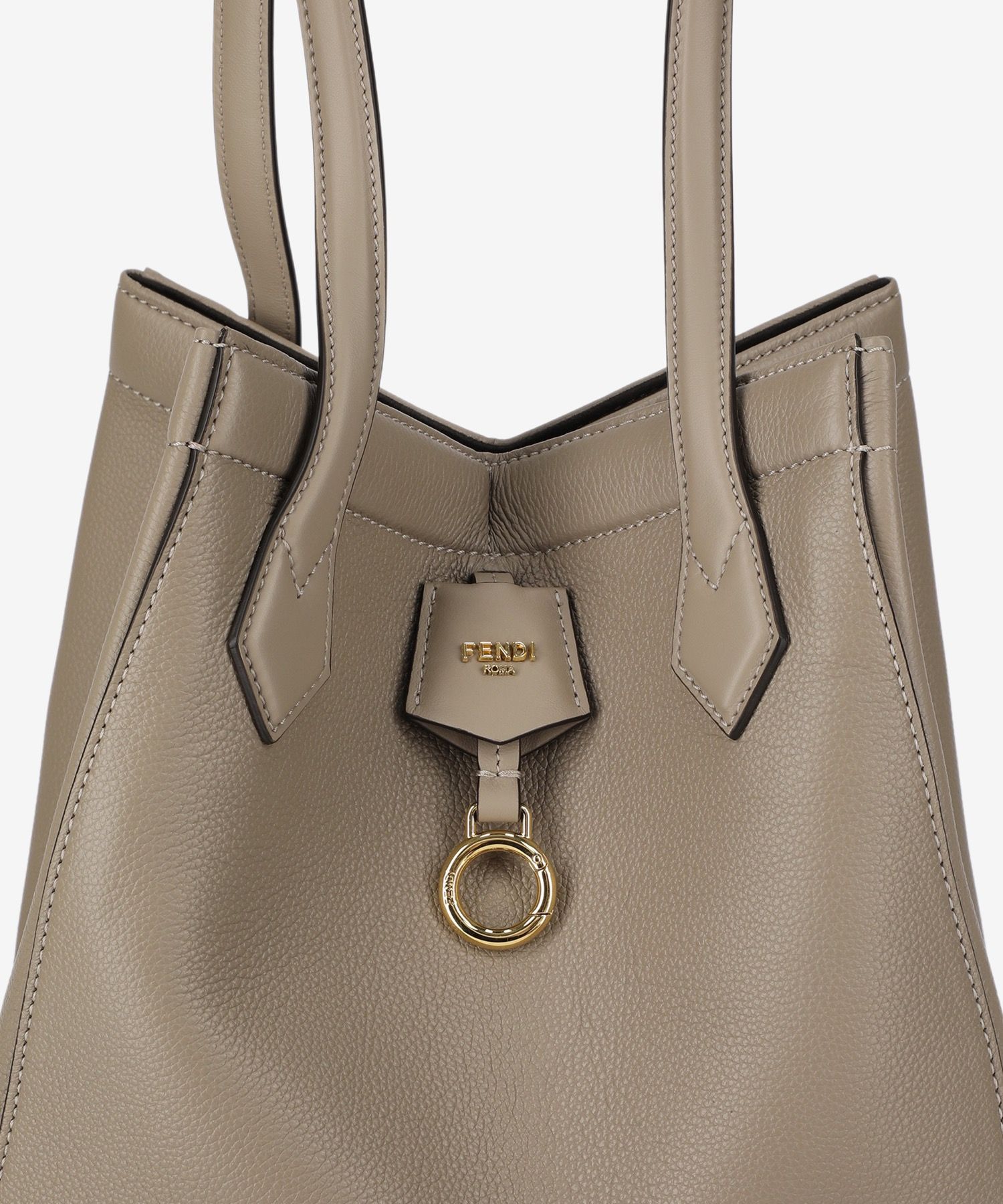 MUSINSA | FENDI Medium Fendi Origami Shoulder Bag - Grey