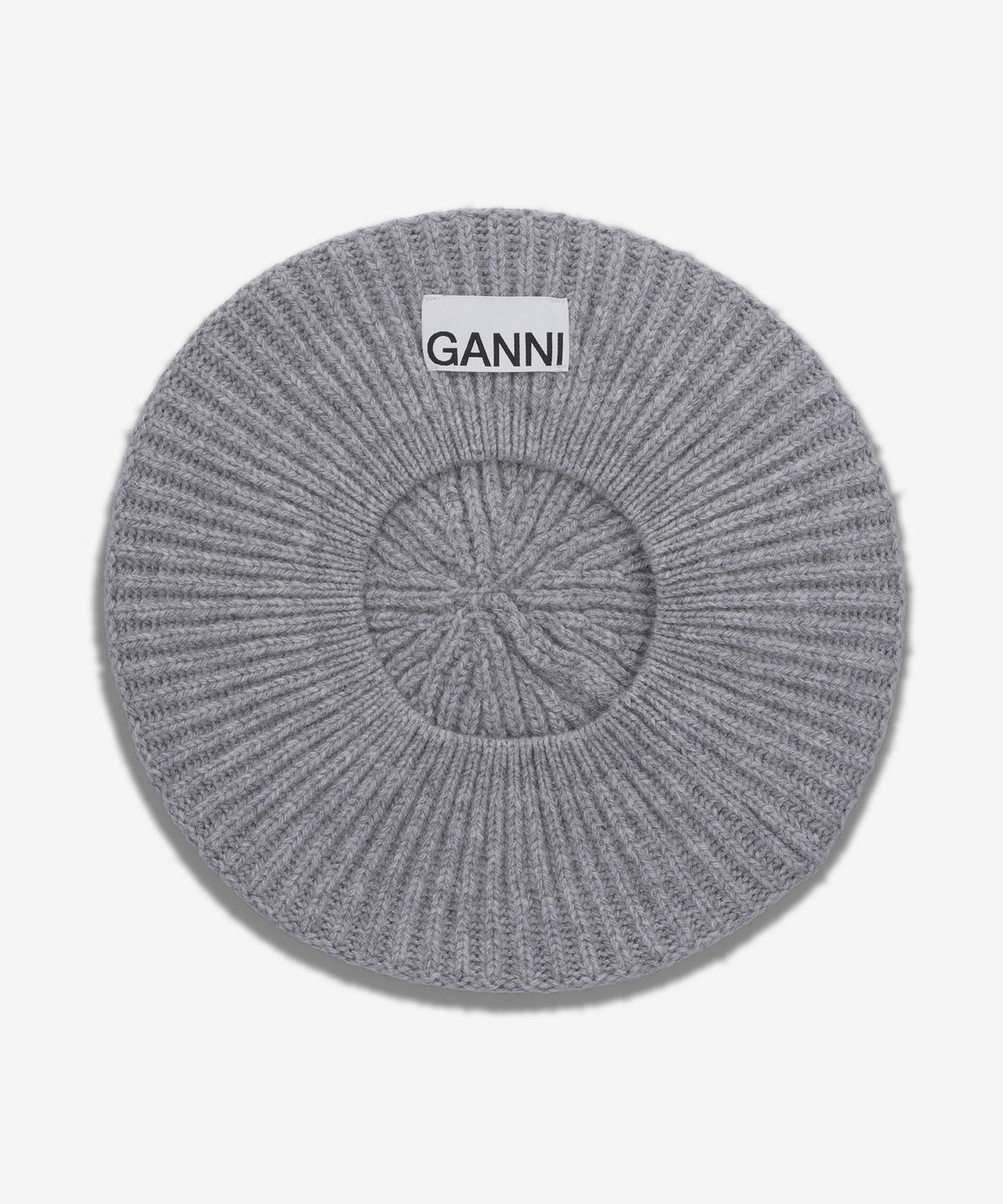 가니(GANNI) 스트럭처드 리브 베레모 - 팔로마 멜란지 / A4430921