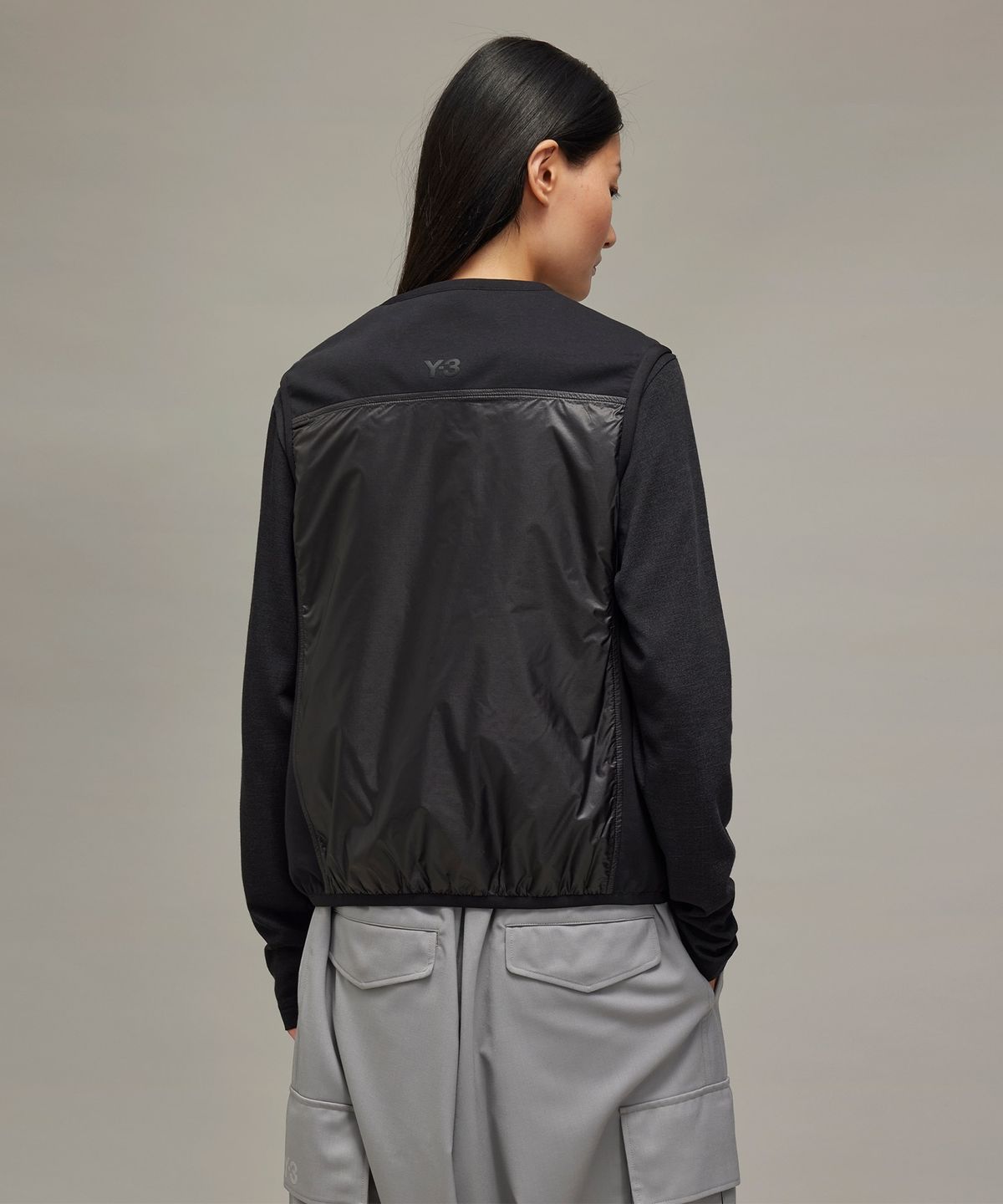 와이쓰리(Y-3) (W) 라이너 베스트 블랙 LINER VEST BLACK