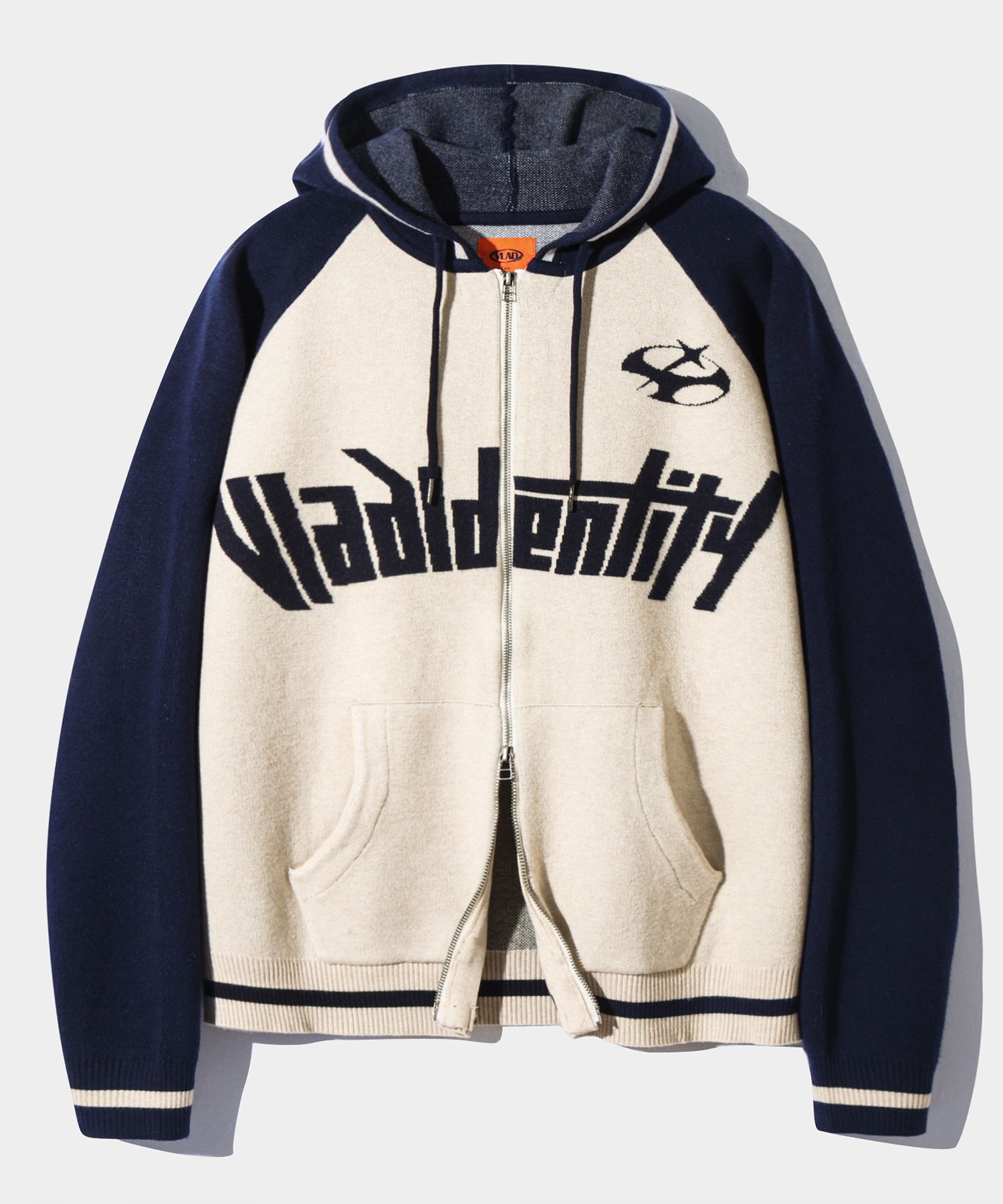 DIMITRI BLACK★VLAD TYPE-A Raglan Artwork Knit Hooded Zip-up MUSINSA | DIMITRI BLACK VLAD TYPE-A Raglan Artwork Knit