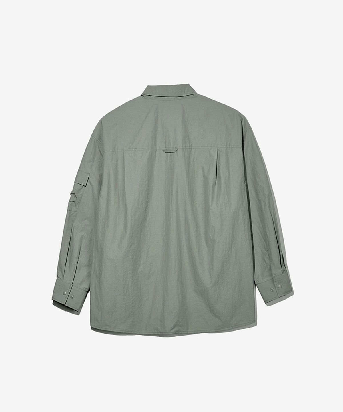 논타입(NONTYPE) MESH CARGO SHIRTS (GRAY)