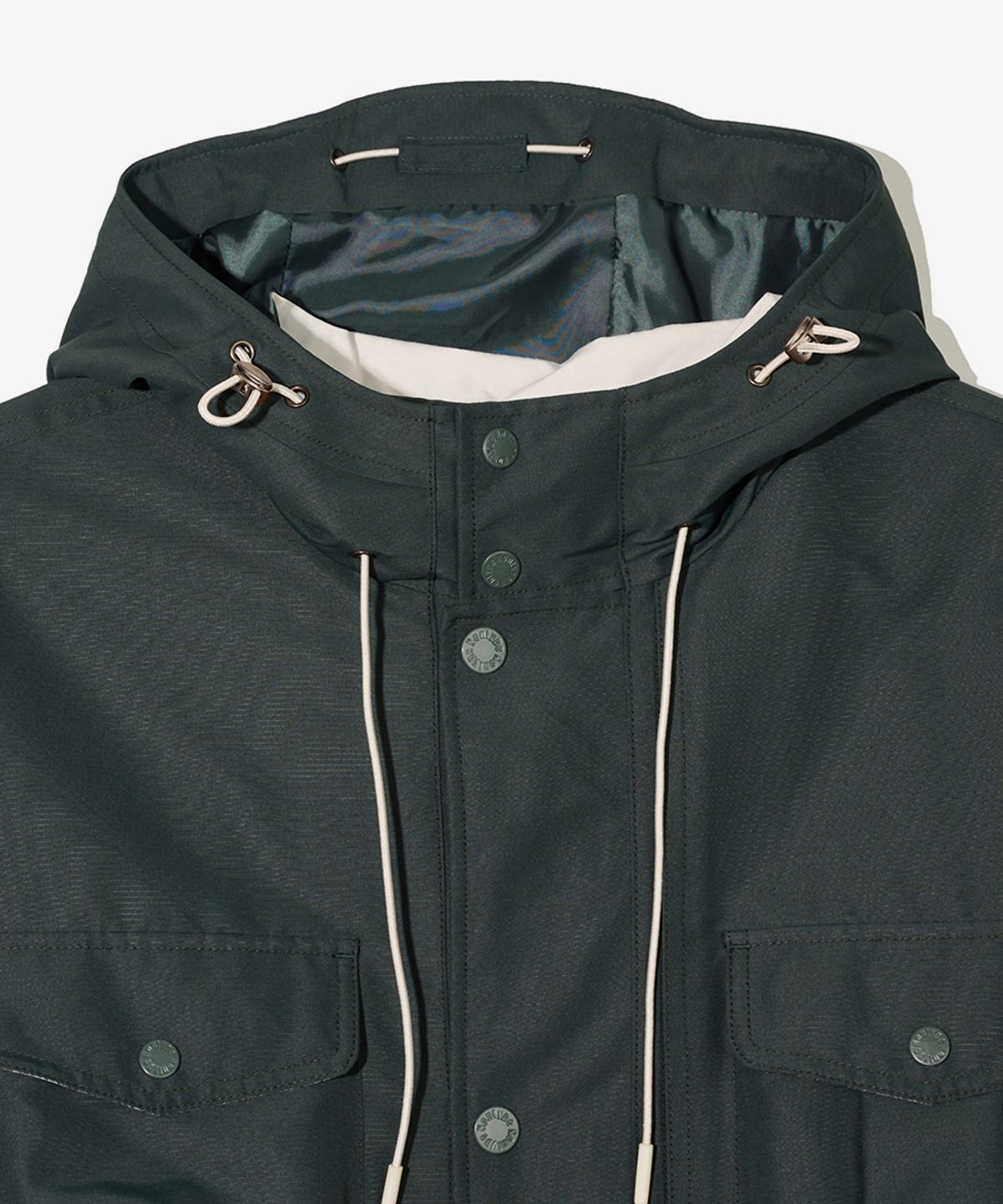 논타입(NONTYPE) SLEEVE BLOCKED JUMPER (GREEN)